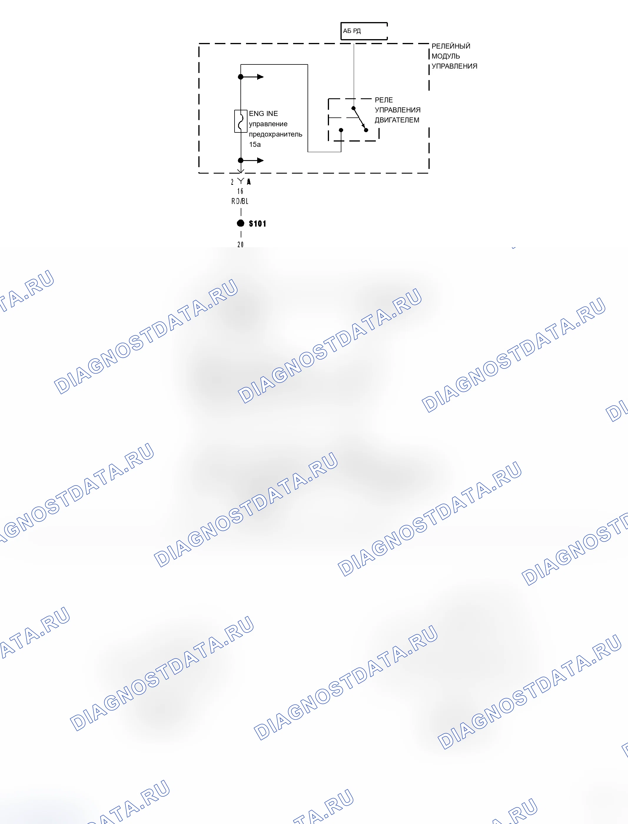 Рис. 50: НИЗКИЙ УРОВЕНЬ В ЦЕПИ ДАТЧИКА ТЕМПЕРАТУРЫ P0112-INTAKE ВОЗДУХА (КРОМЕ SRT). Chrysler Crossfire I final