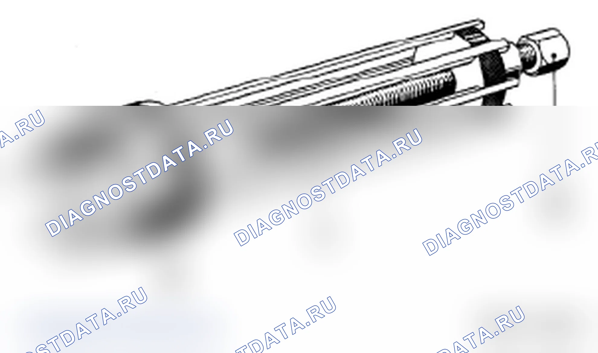 Рис. 270: 23 2 060 Съемник шарикоподшипника Rillex 6306. MINI Cooper Clubman I