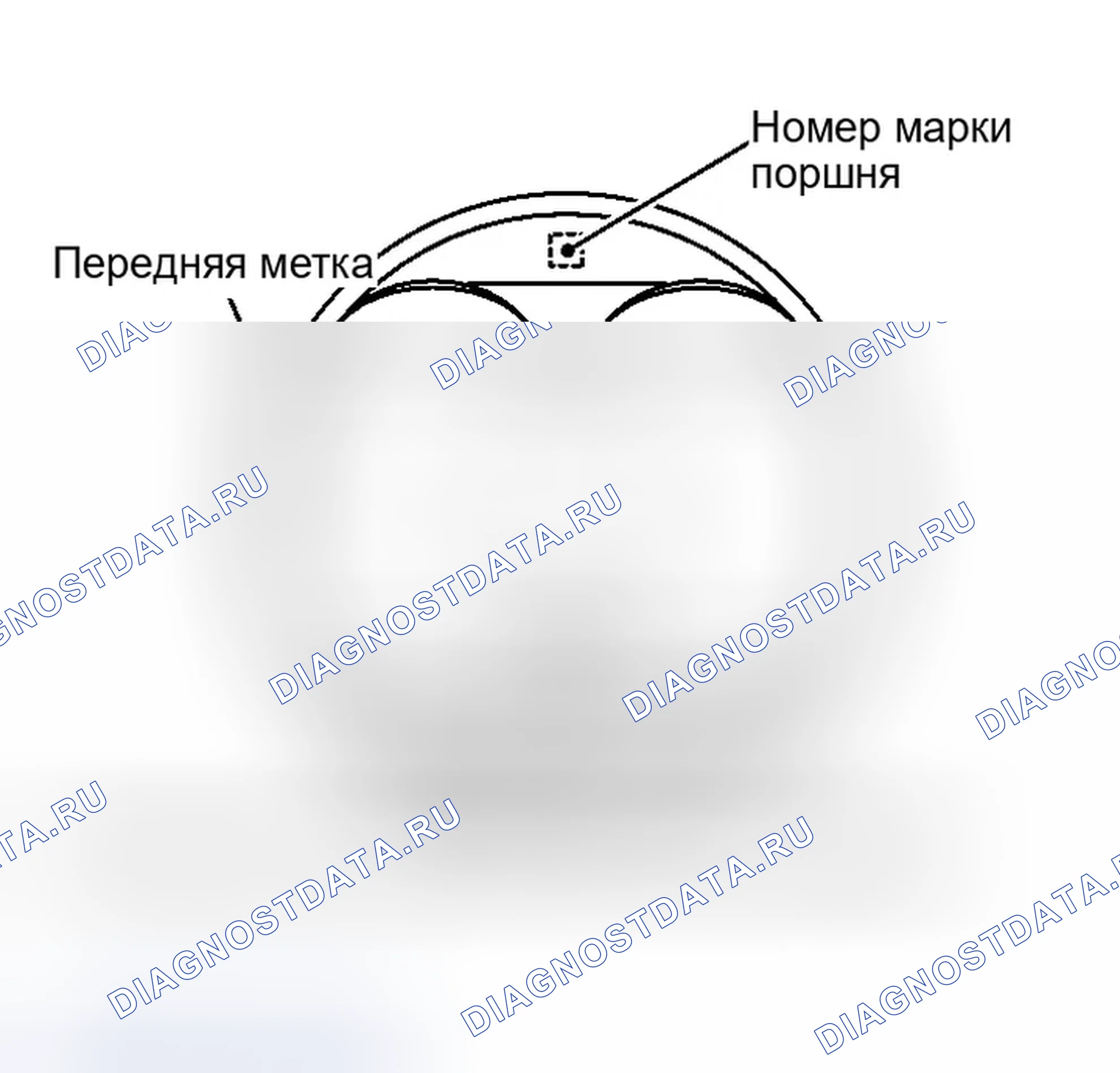 Рис. 700: При повторном использовании блока цилиндров. Infiniti G35 III