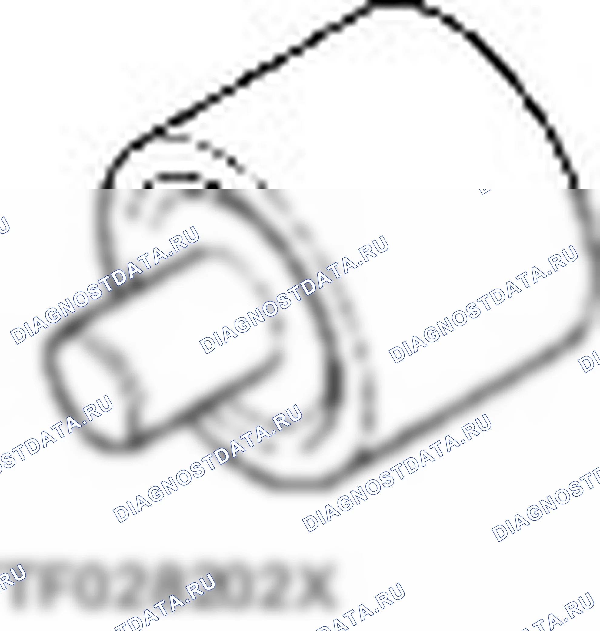 49 F028 202 — Ручка. Ford Ranger II рестайлинг