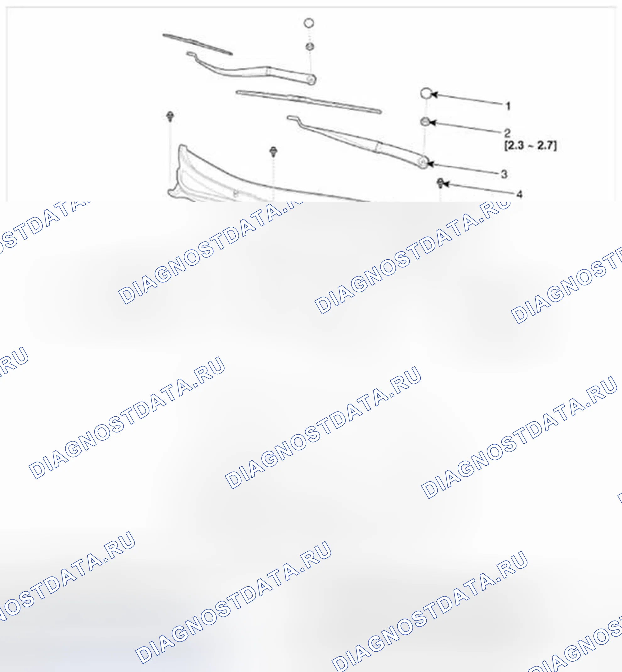 Рис. 36: Расположение компонентов. Hyundai Sonata VI