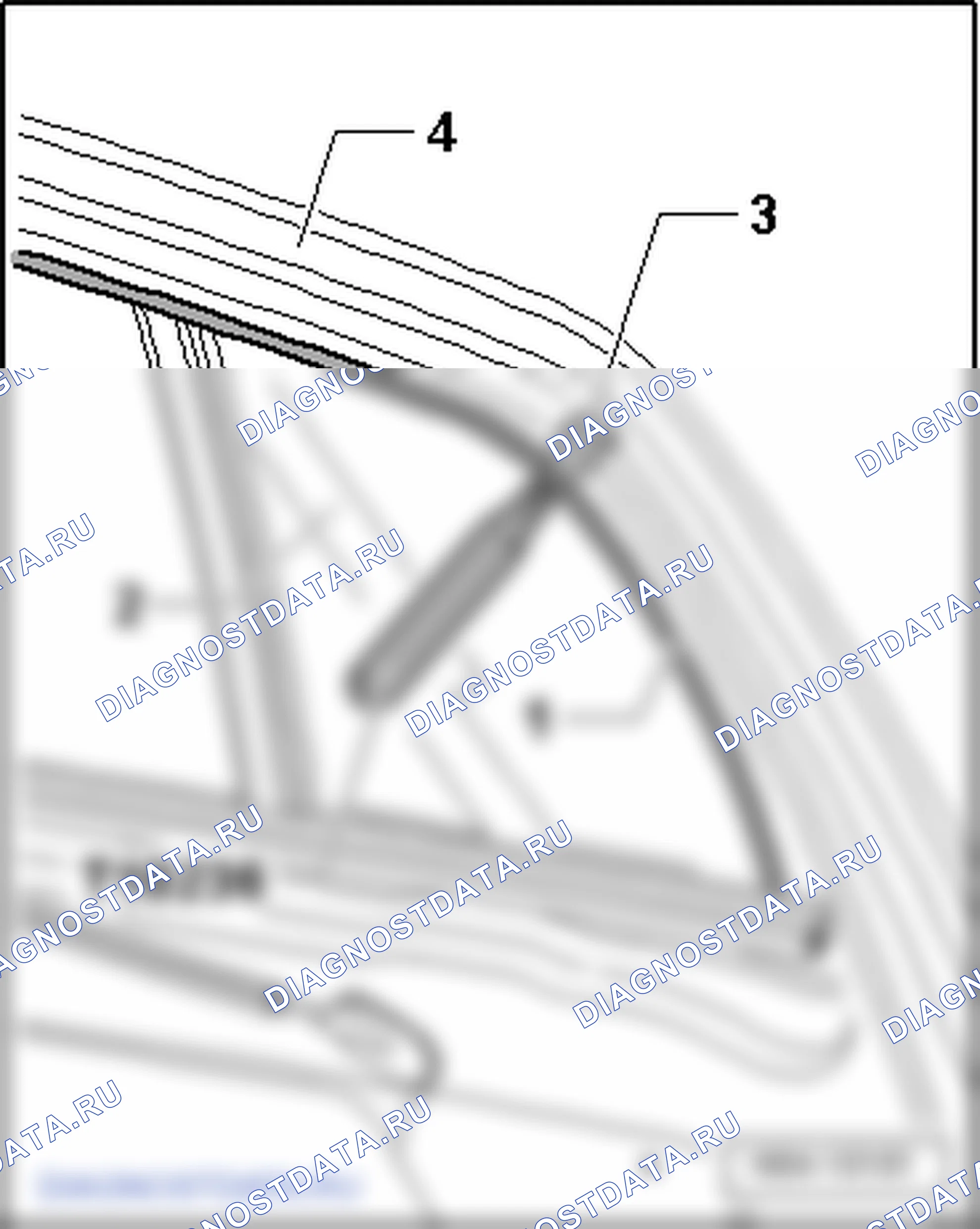 Стекла задних дверей. Volkswagen Golf Plus I