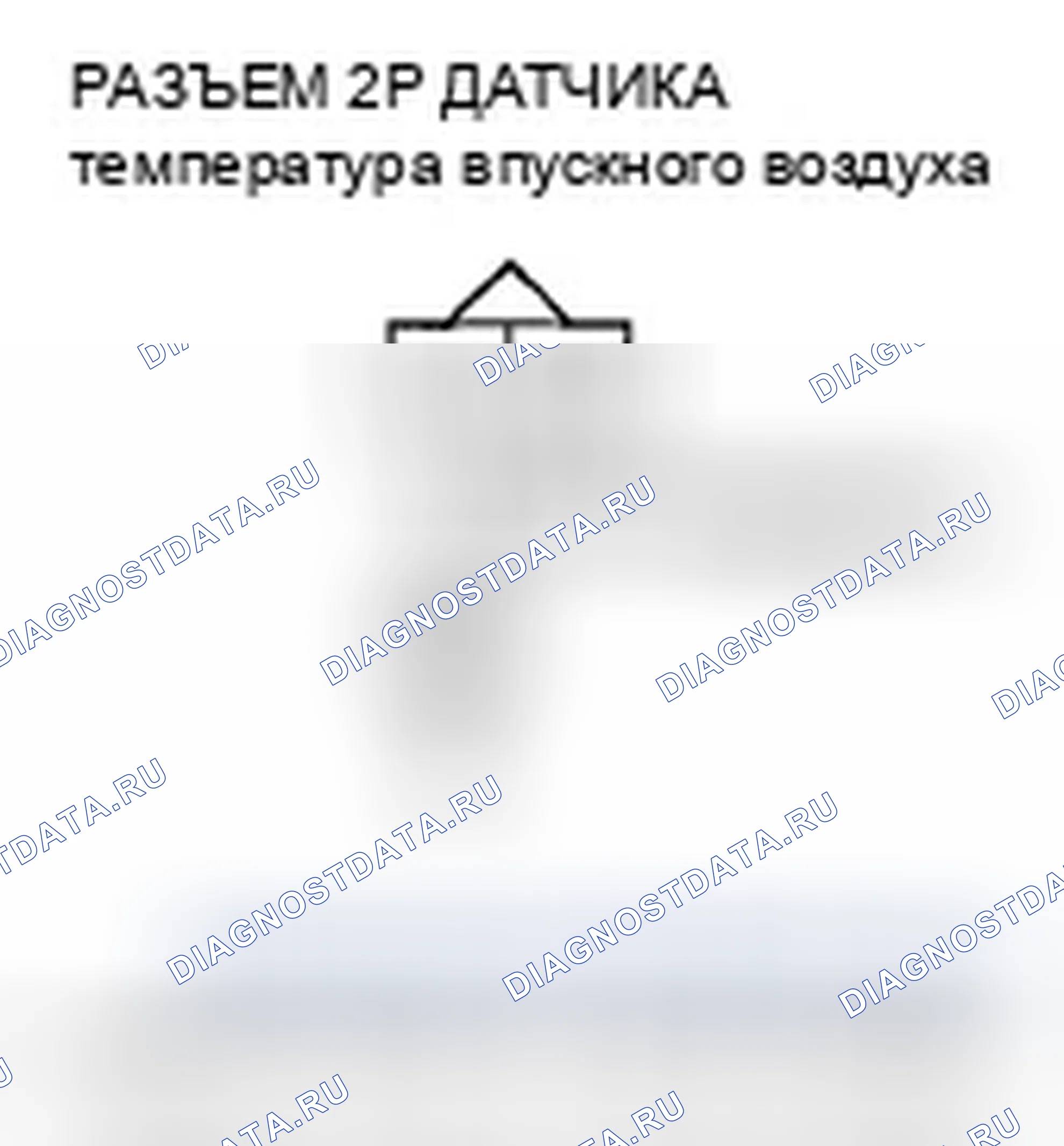 Рис. 121: Низкое напряжение цепи датчика расшифровка кода ошибки P0112: температура впускного воздуха. Honda Pilot I рестайлинг