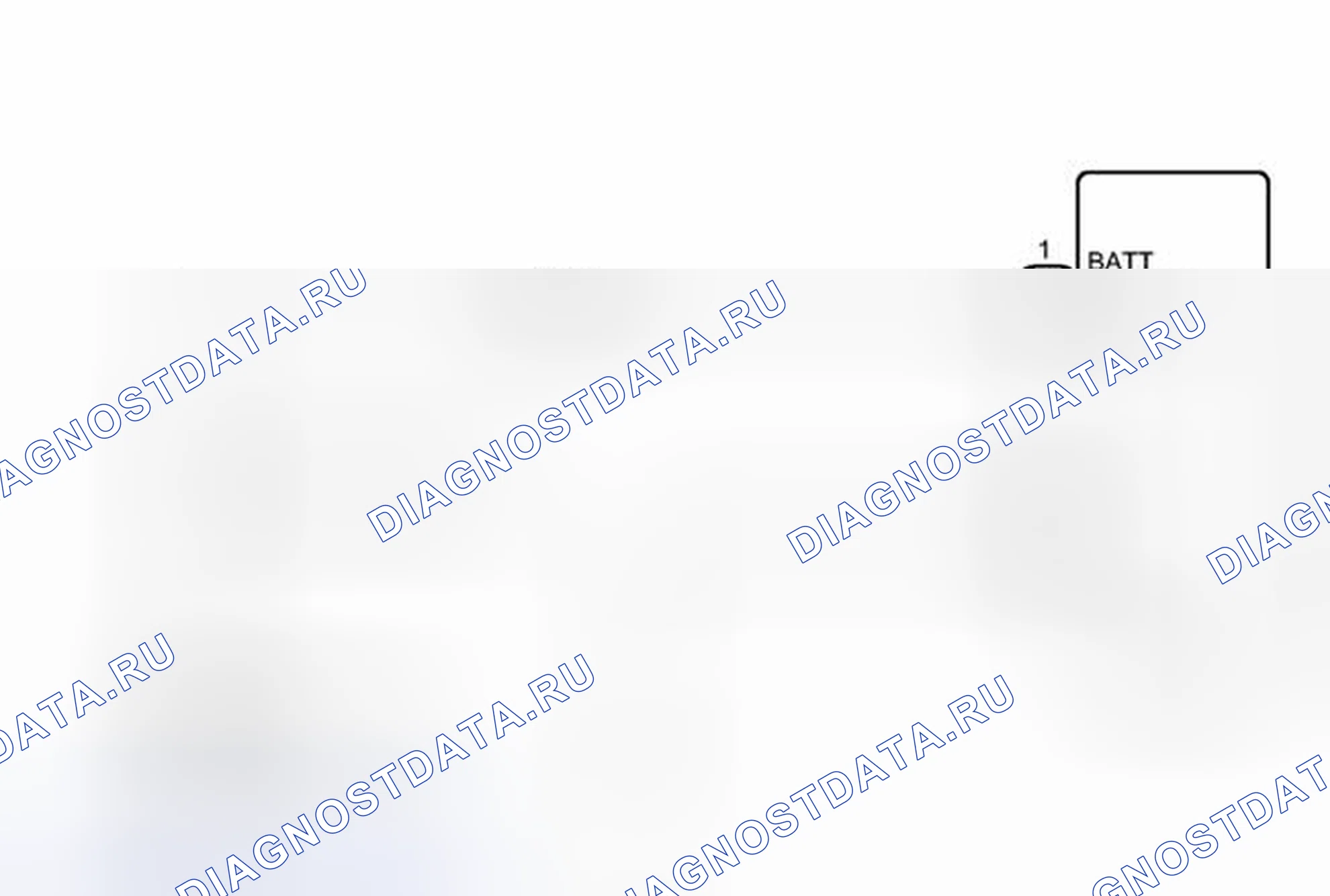 Рис. 1668: электросхема. Toyota Venza I