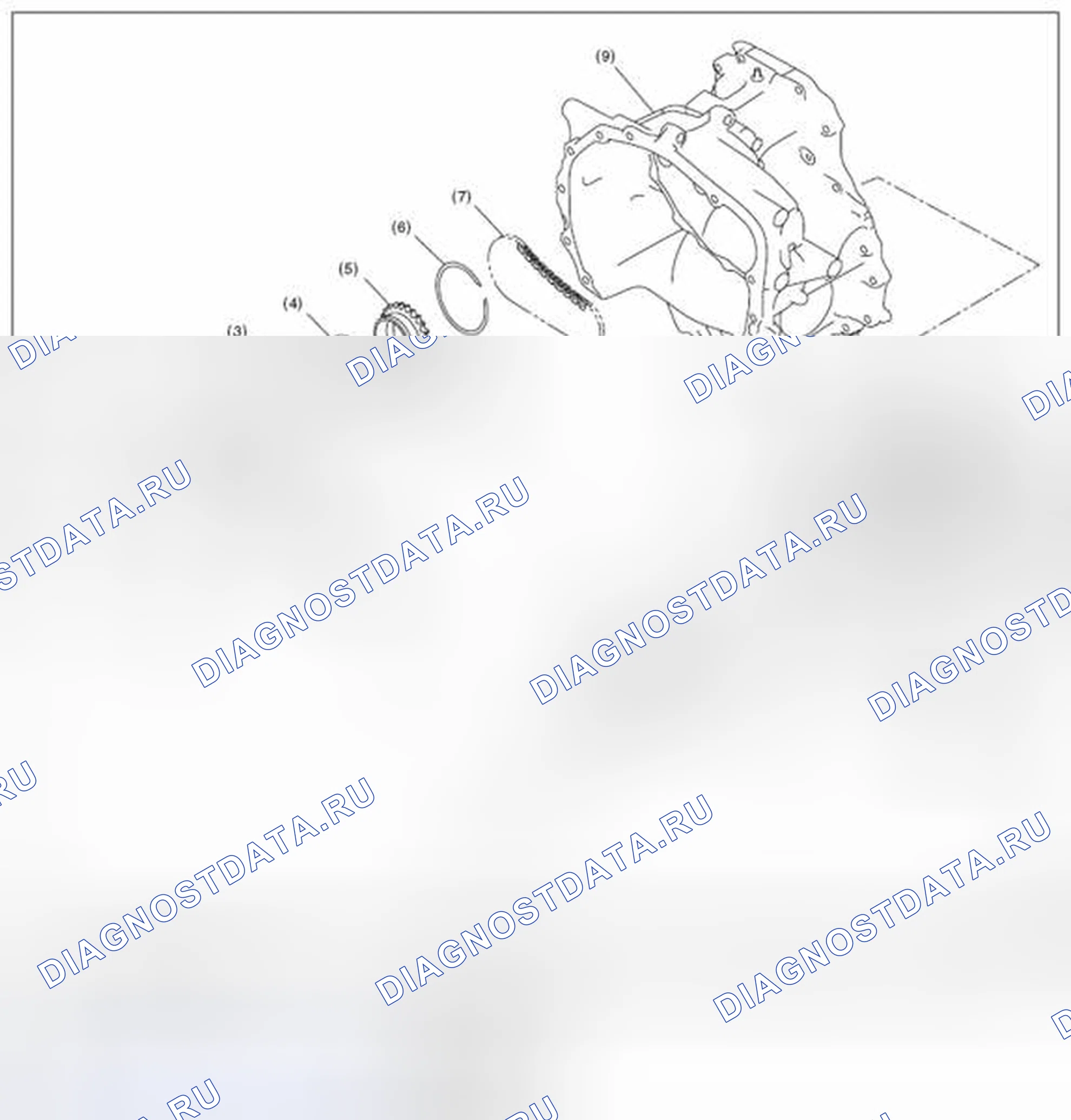 Рис. 878: МАСЛЯНЫЙ НАСОС В СБОРЕ. Subaru Forester SJ