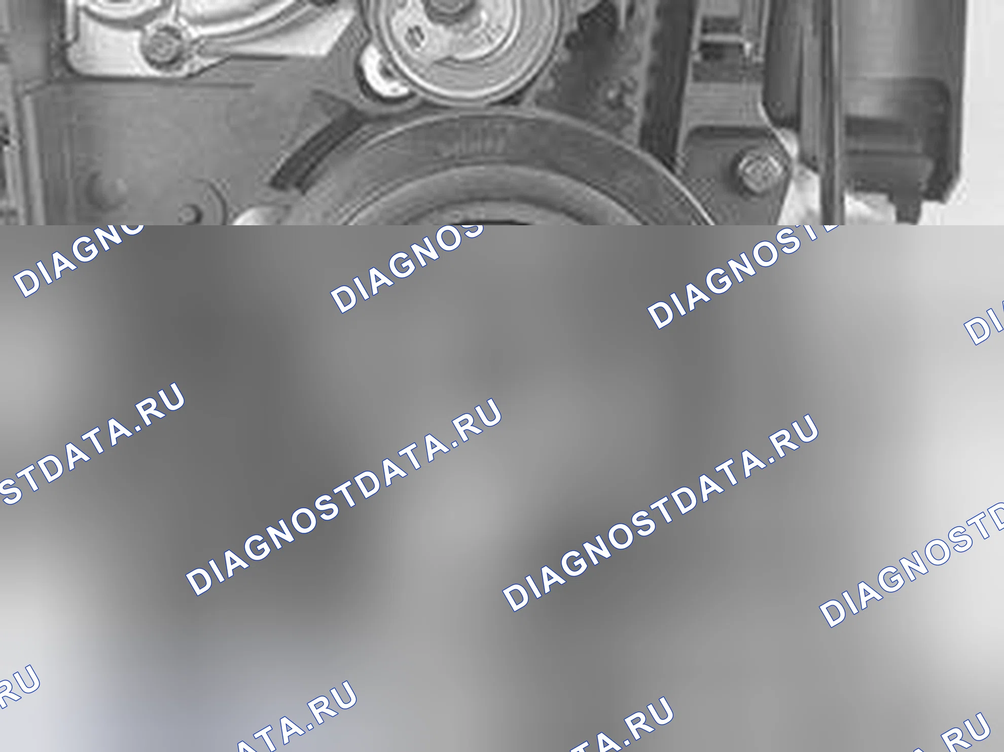 Рис. 873: УСТАНОВКА ГАСИТЕЛЯ КОЛЕБАНИЙ. Volvo XC90 I