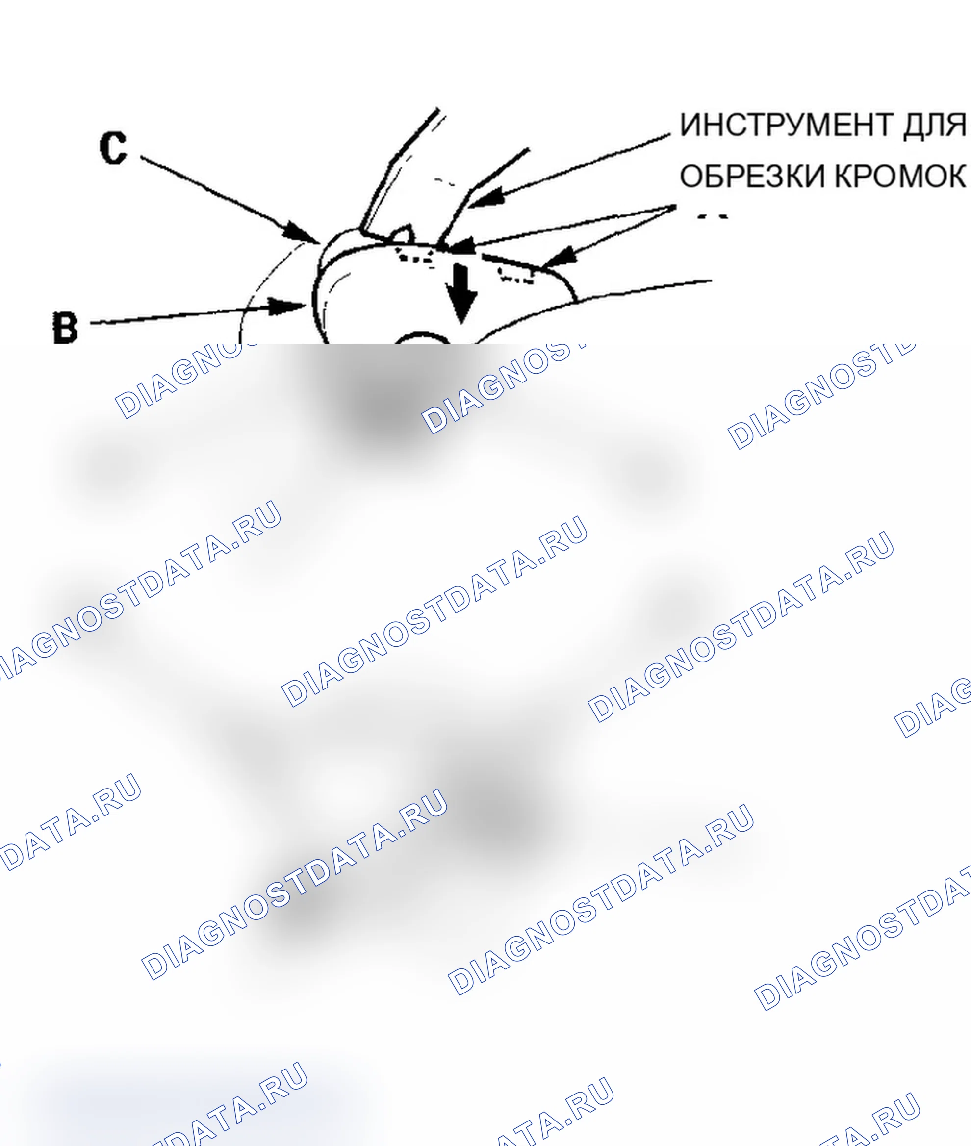 Рис. 36: Снятие/установка облицовки. Acura MDX I