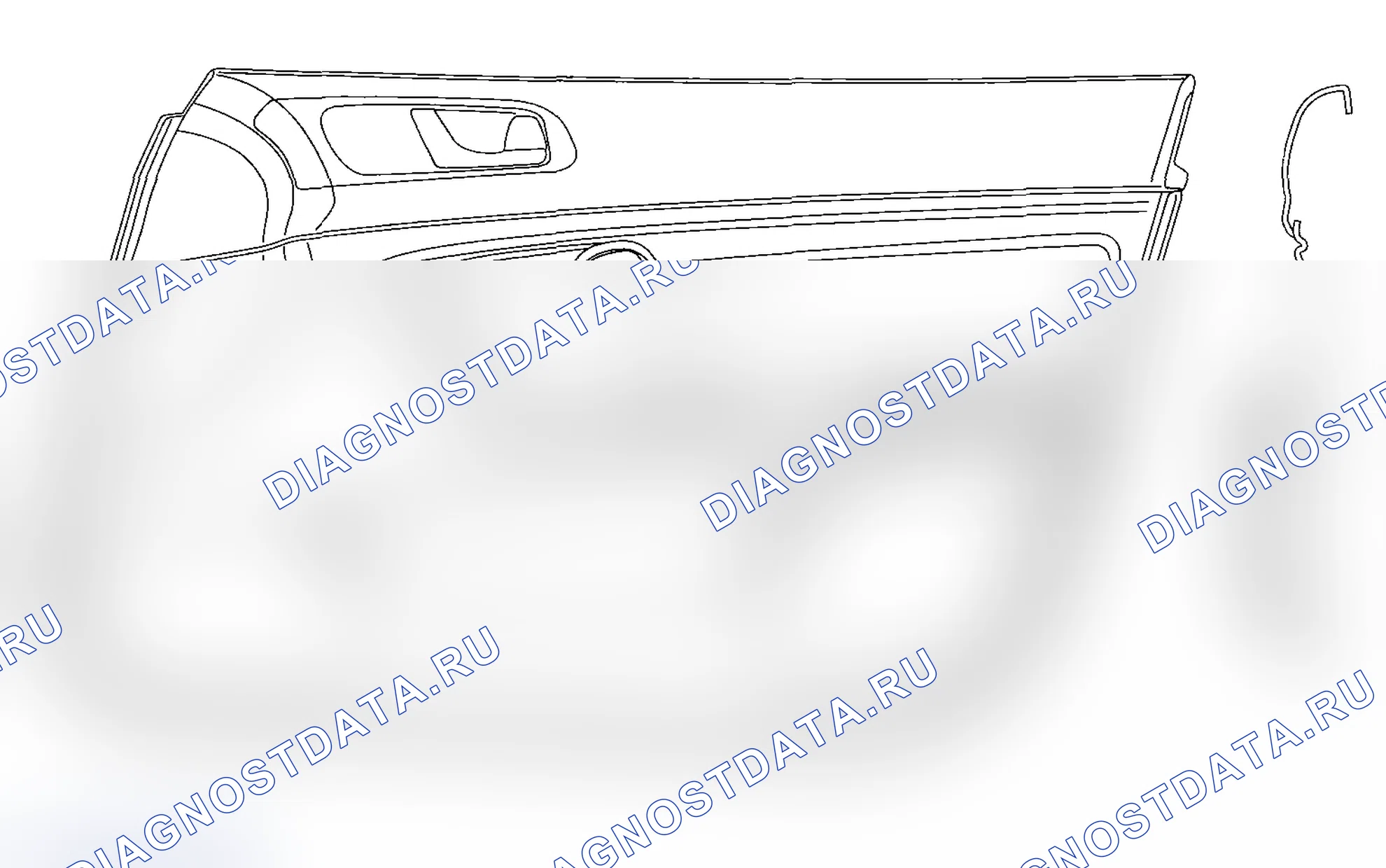 Рис. 14: Отделка дверей. Subaru Impreza WRX STI GD рестайлинг 2
