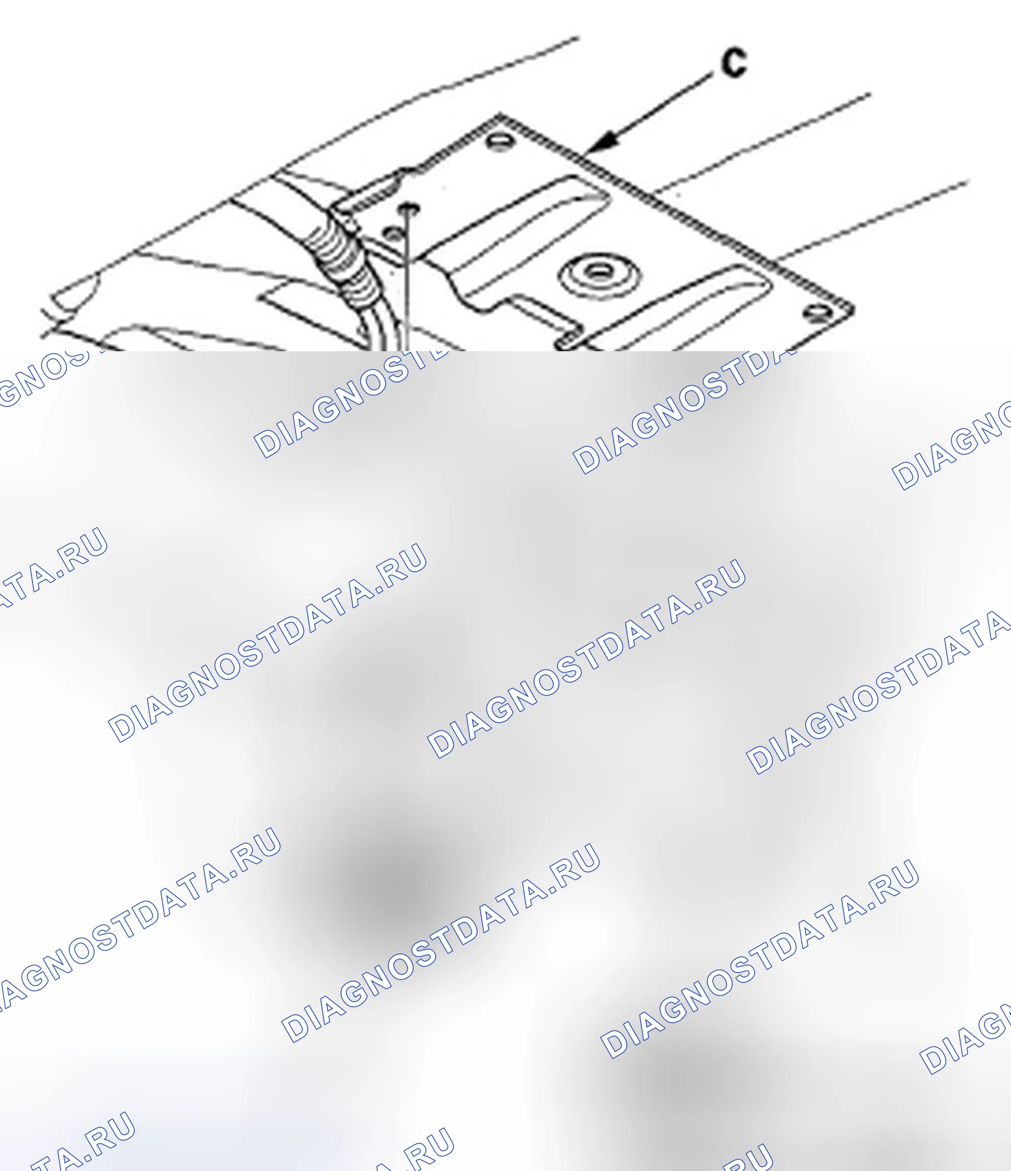 Рис. 64: Замена блока управления TPMS. Honda Odyssey IV