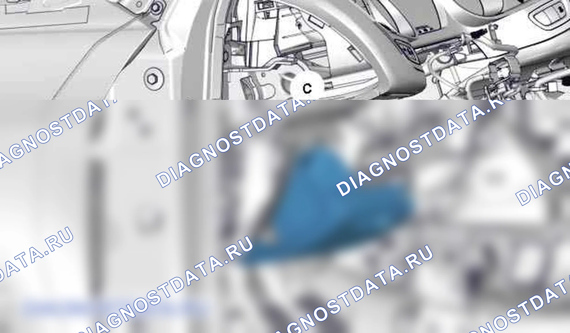 Снятие - установка: приборная панель — c5fm0cpd. Citroen C5 II