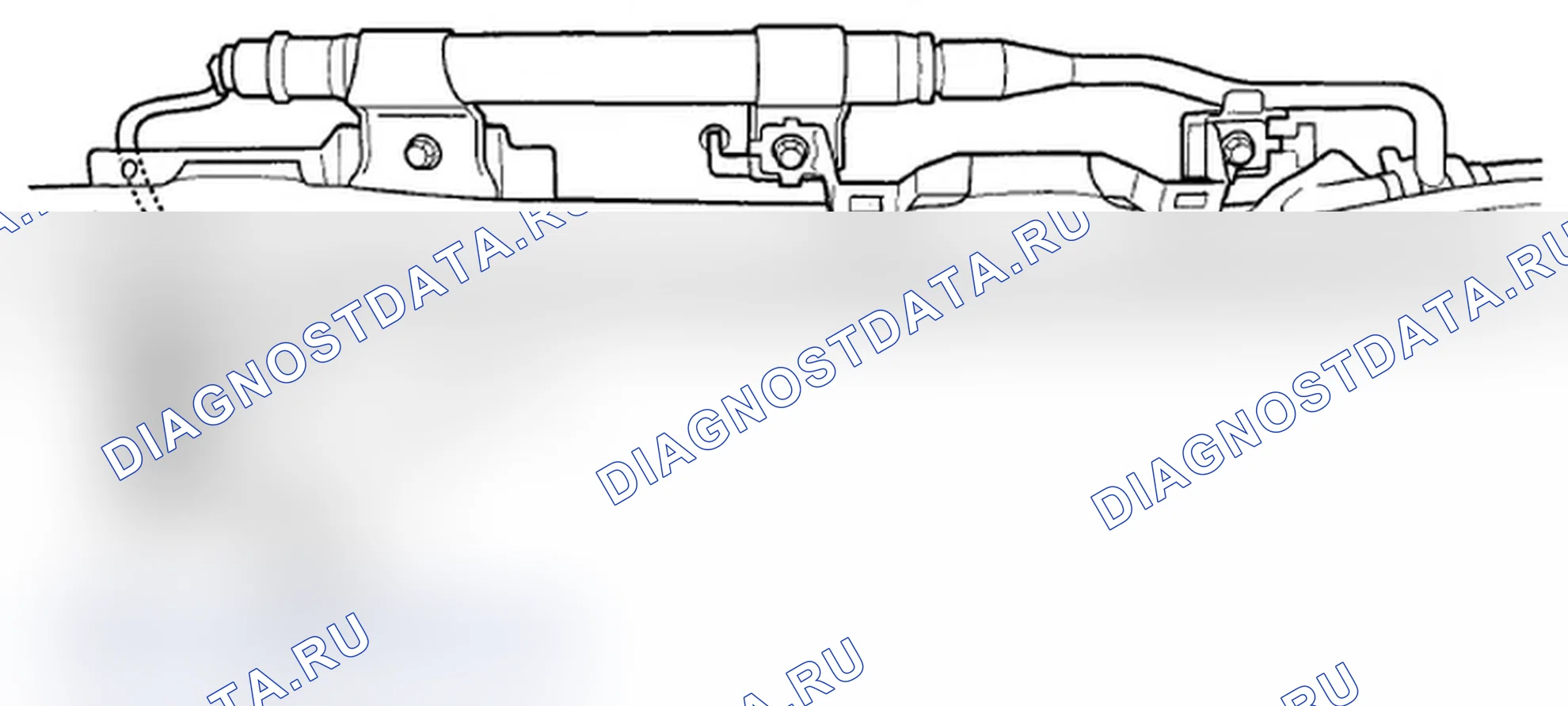 Рис. 261: Демонтаж. Acura MDX II рестайлинг