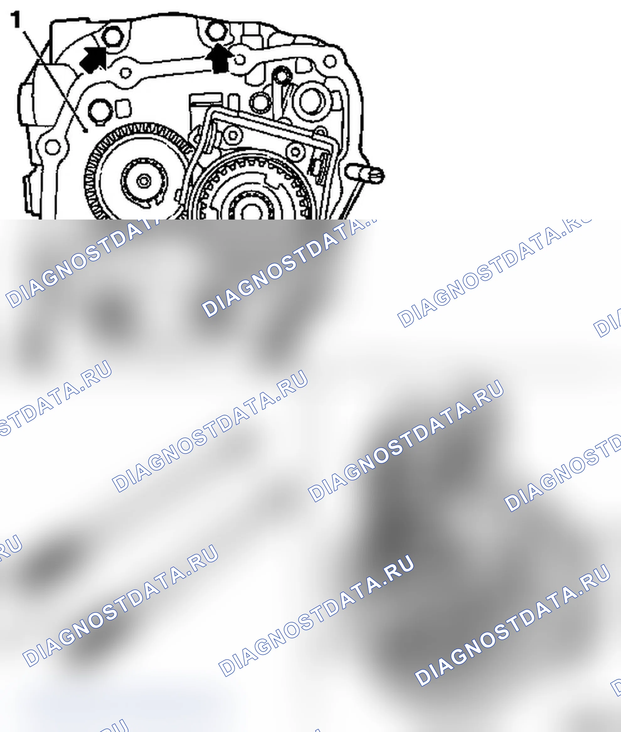 Замена уплотнения подшипникового щитка (F 17/F 17+). Opel Zafira A рестайлинг
