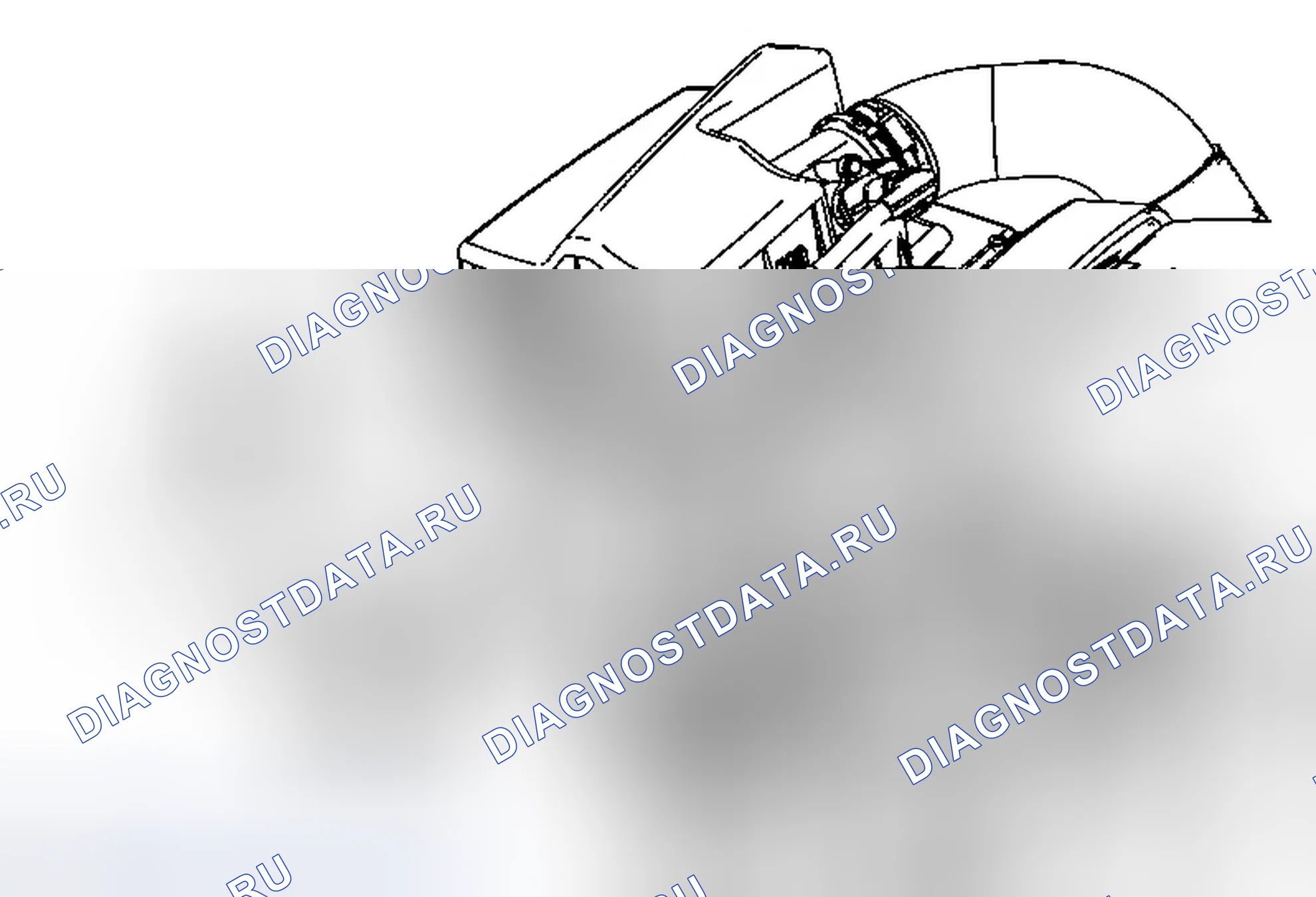 Рис. 40: Замена входного шланга насоса закачки вторичного воздуха. Chevrolet Cruze I рестайлинг