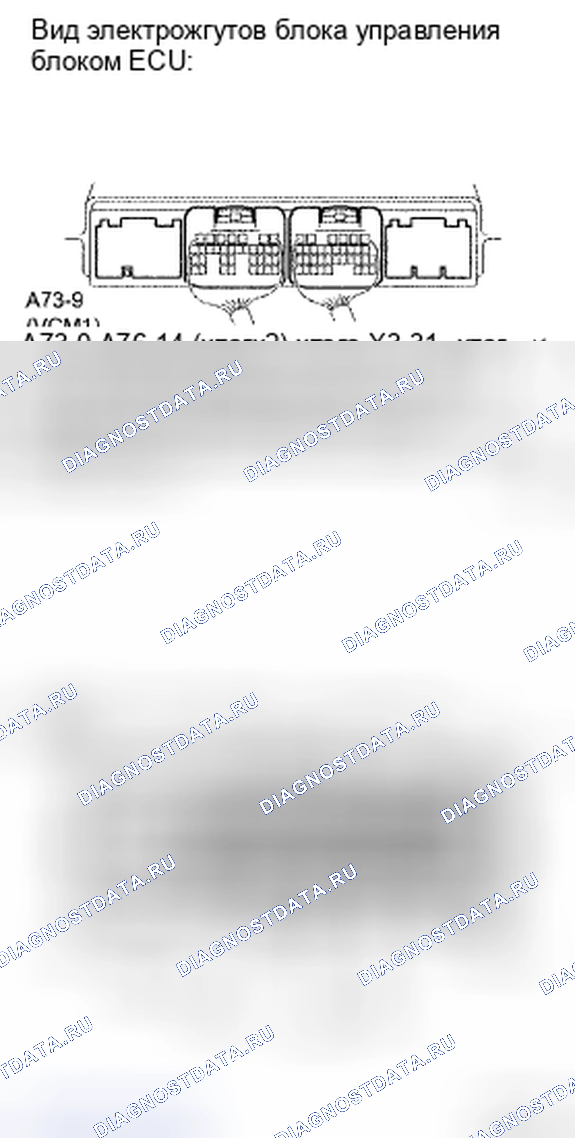 Рис. 73: ПРОЦЕДУРА КОНТРОЛЯ. Toyota Camry XV40