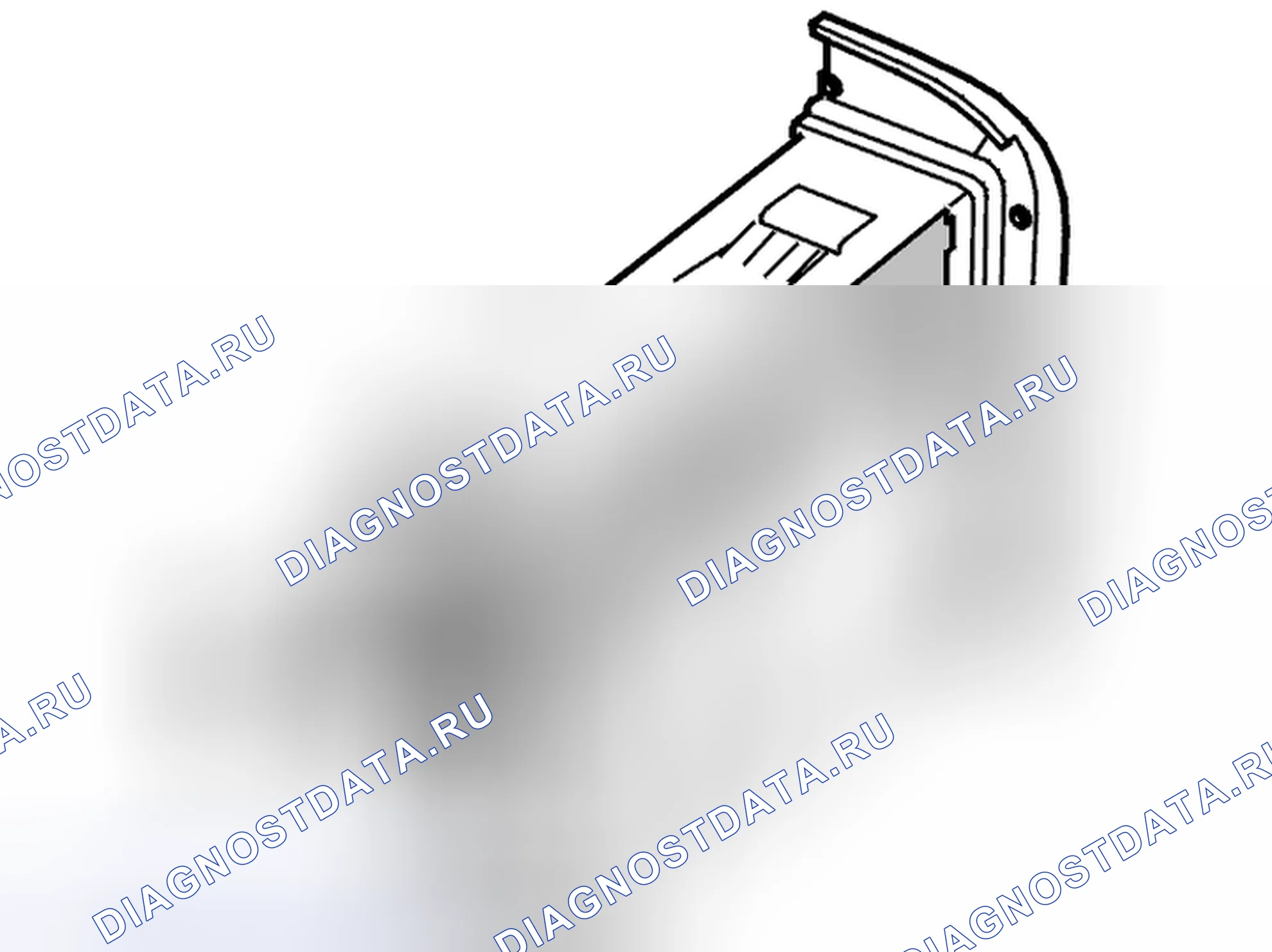 Рис. 1: Снятие резервной батареи. Volvo XC70 I рестайлинг