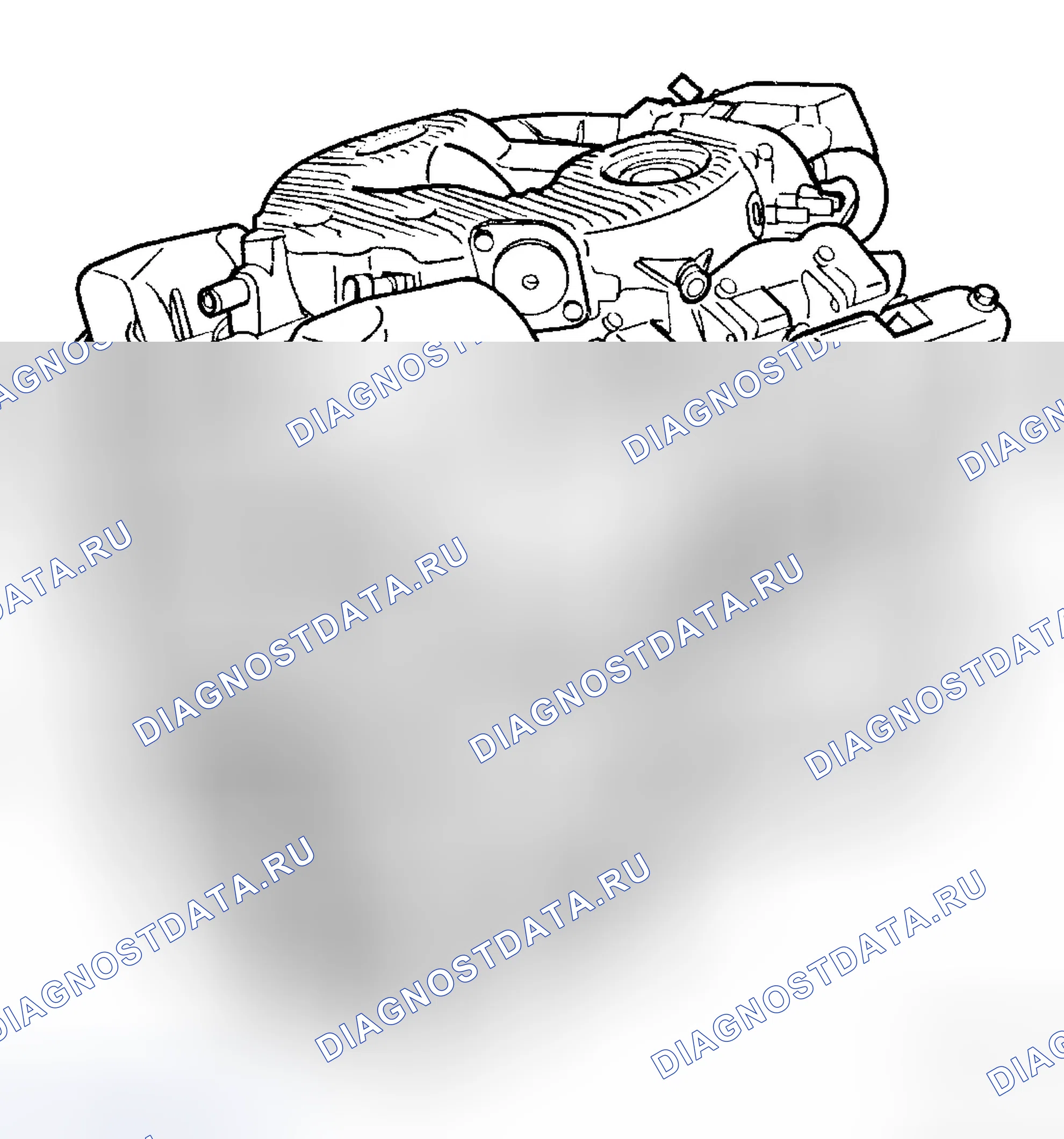 Рис. 381: ДВИГАТЕЛЬ. Dodge Avenger II