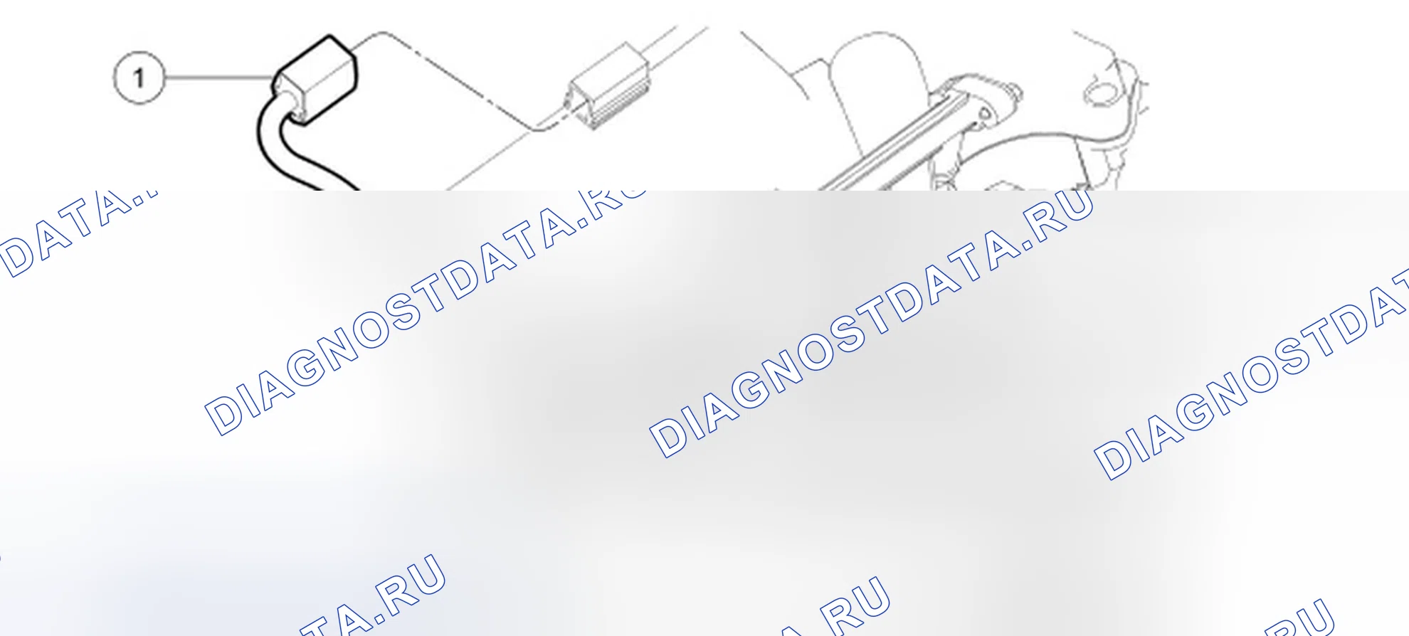 Рис. 19: Датчик детонации (Ks) - 4,0 л. Ford Ranger II