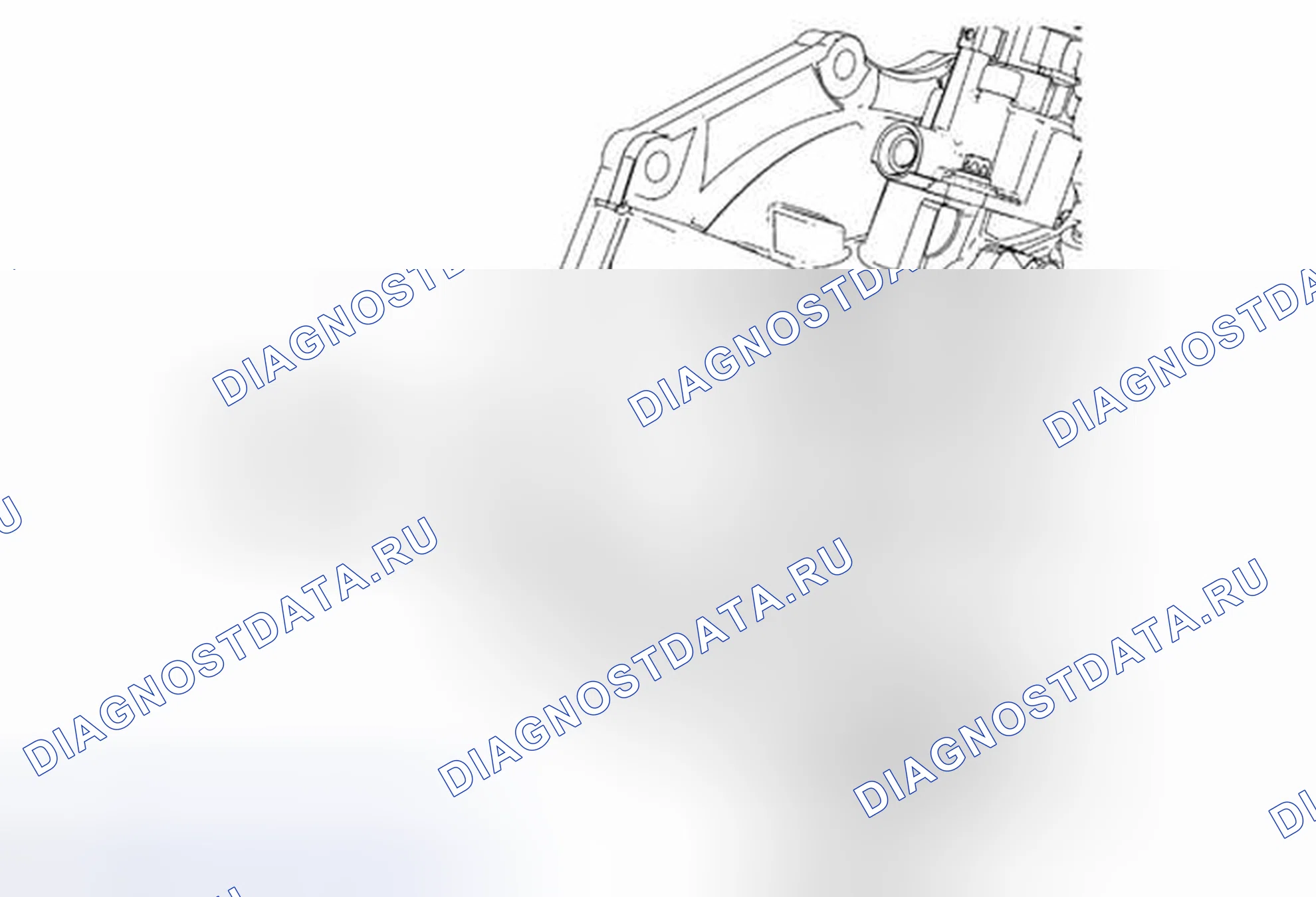 Рис. 4: Замена переключателя резервной лампы. Chevrolet Orlando I