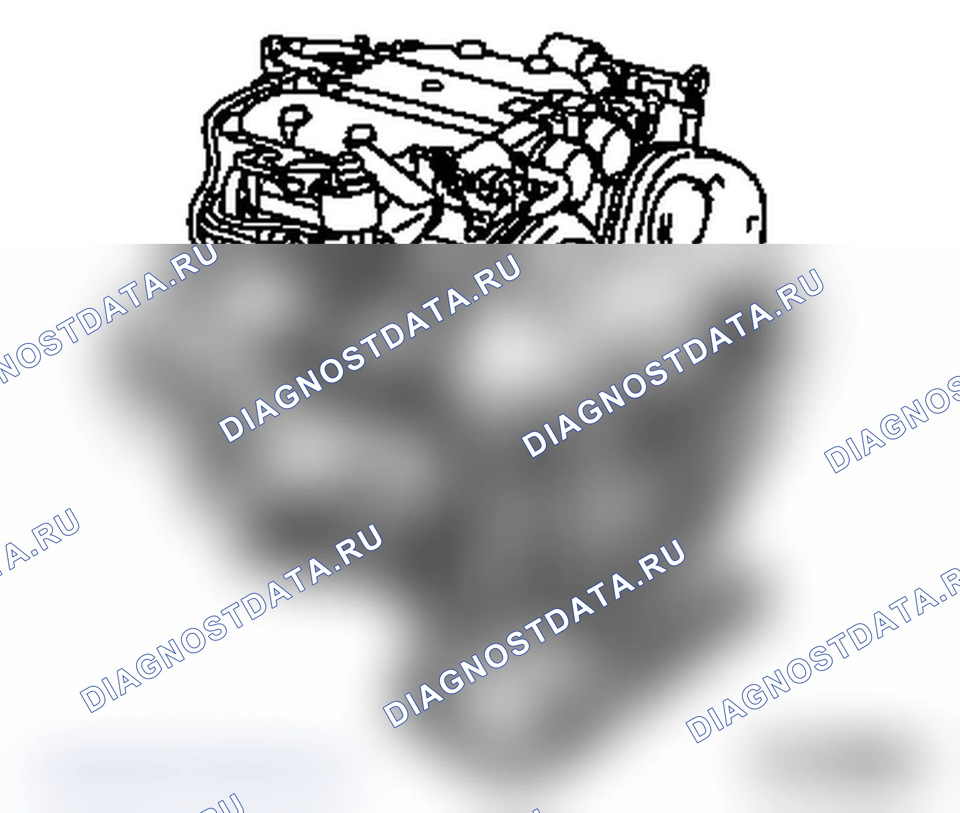 Бензиновый двигатель V6 DOHC - X 30 XE. Opel Omega B