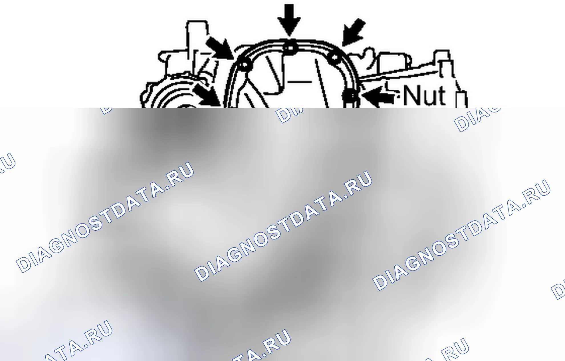 Рис. 390. Toyota Avalon XX30 рестайлинг 2
