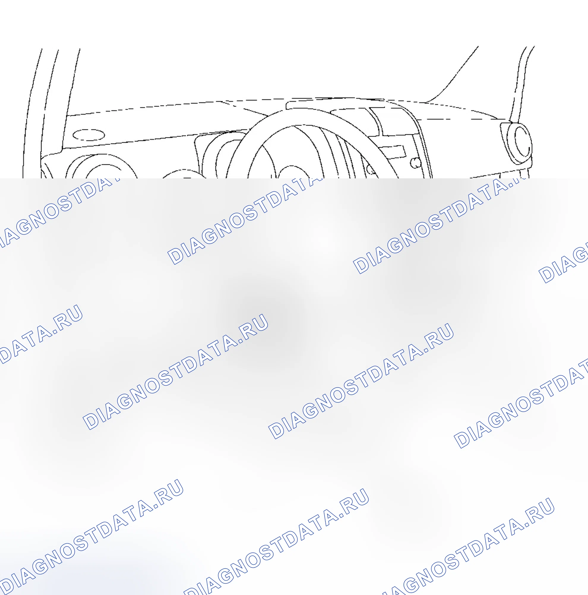Рис. 213: Проверка частоты вращения на холостом ходу. Honda Element YH2
