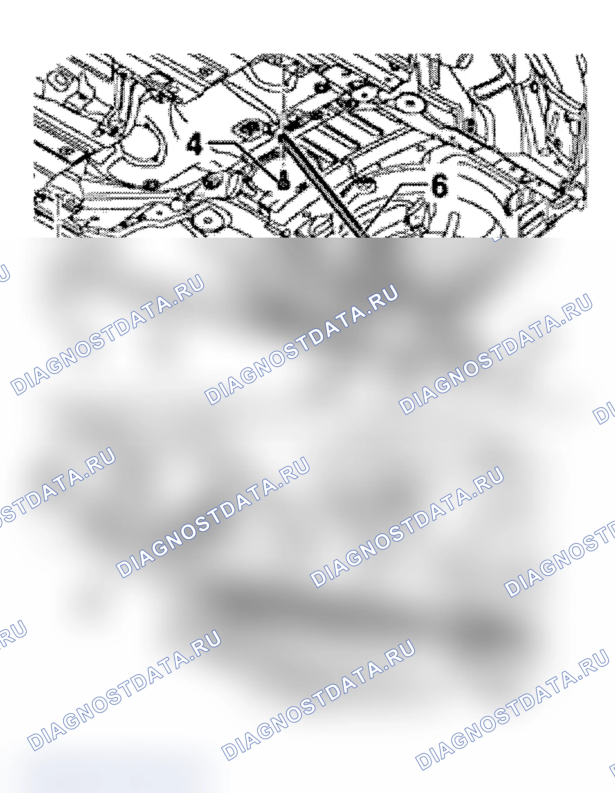 Рис. 3: Демонтаж. Audi A4 B6