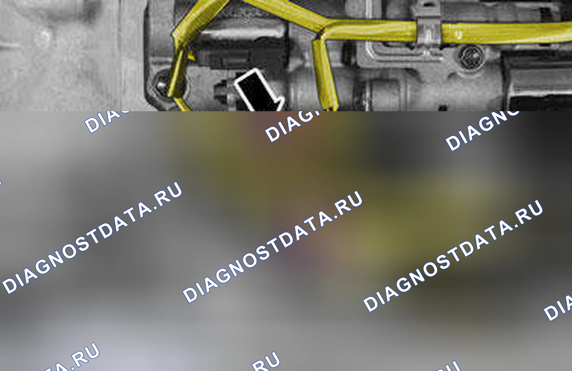 Рис. 220: ДЕМОНТАЖ. Volvo S80 II рестайлинг