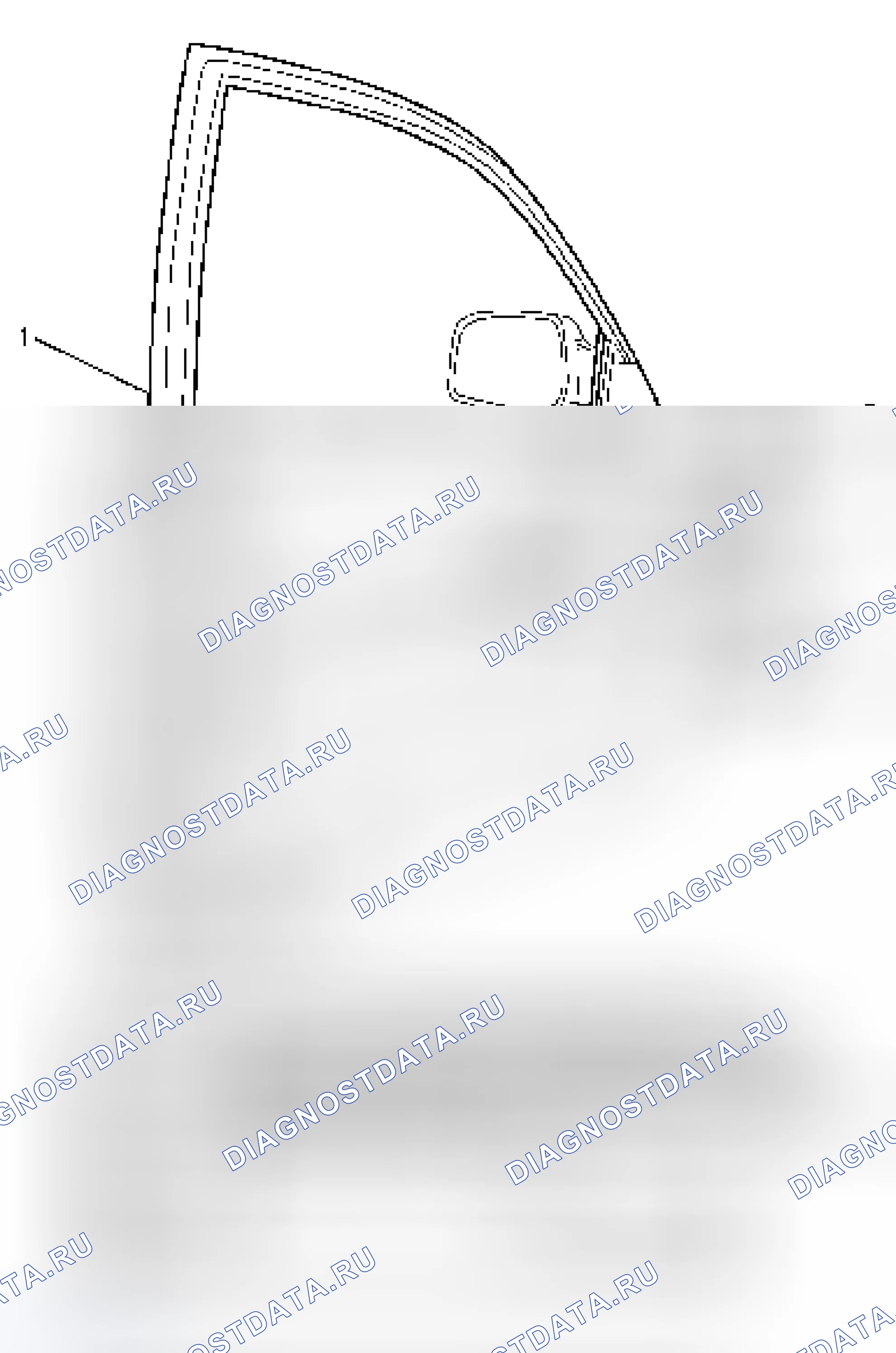 Рис. 59: РАСПОЛОЖЕНИЕ ДЕТАЛЕЙ. Isuzu Axiom I