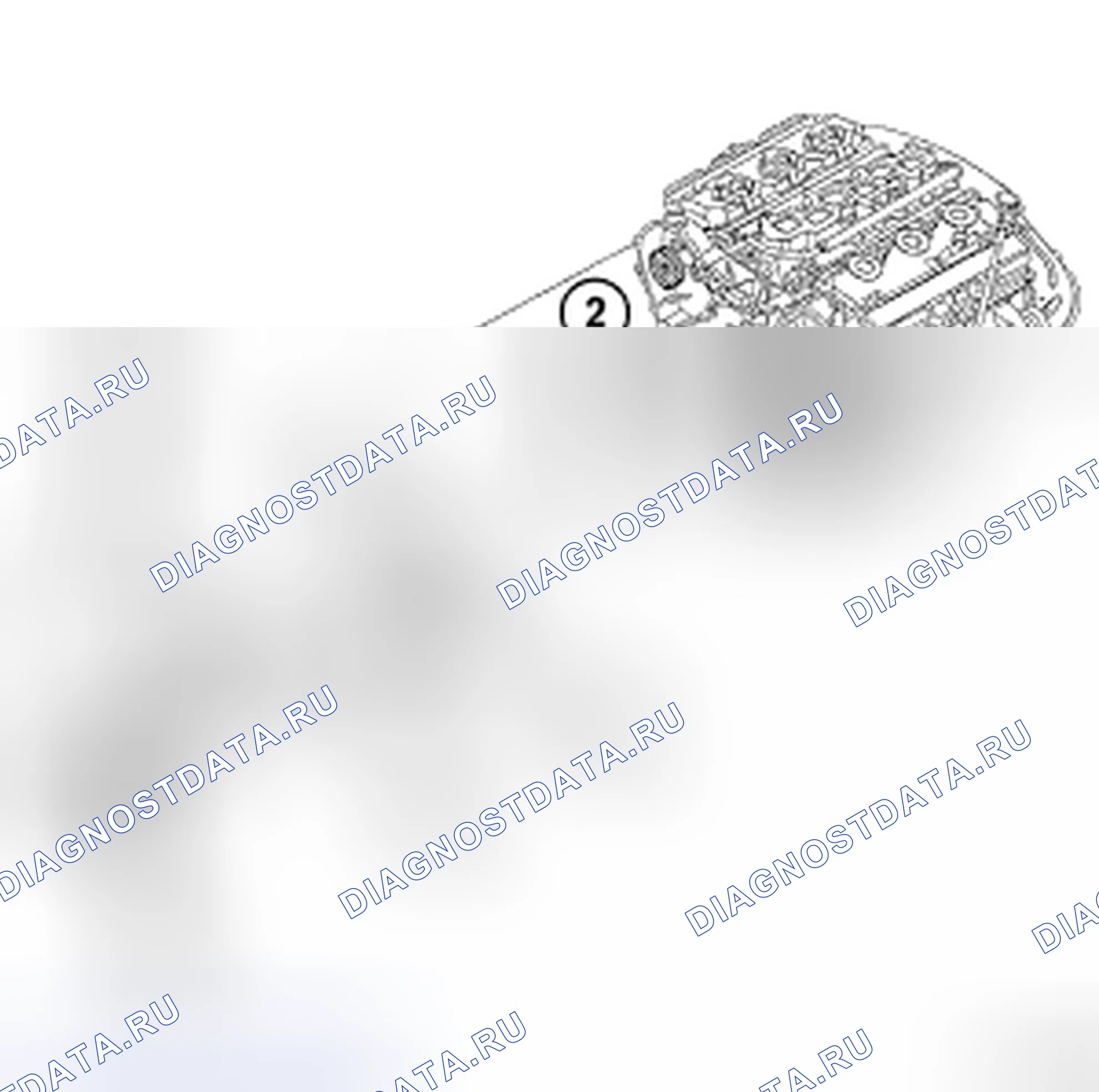 Рис. 417: СИСТЕМА ПРИВОДА ГРМ. Chrysler Town & Country V