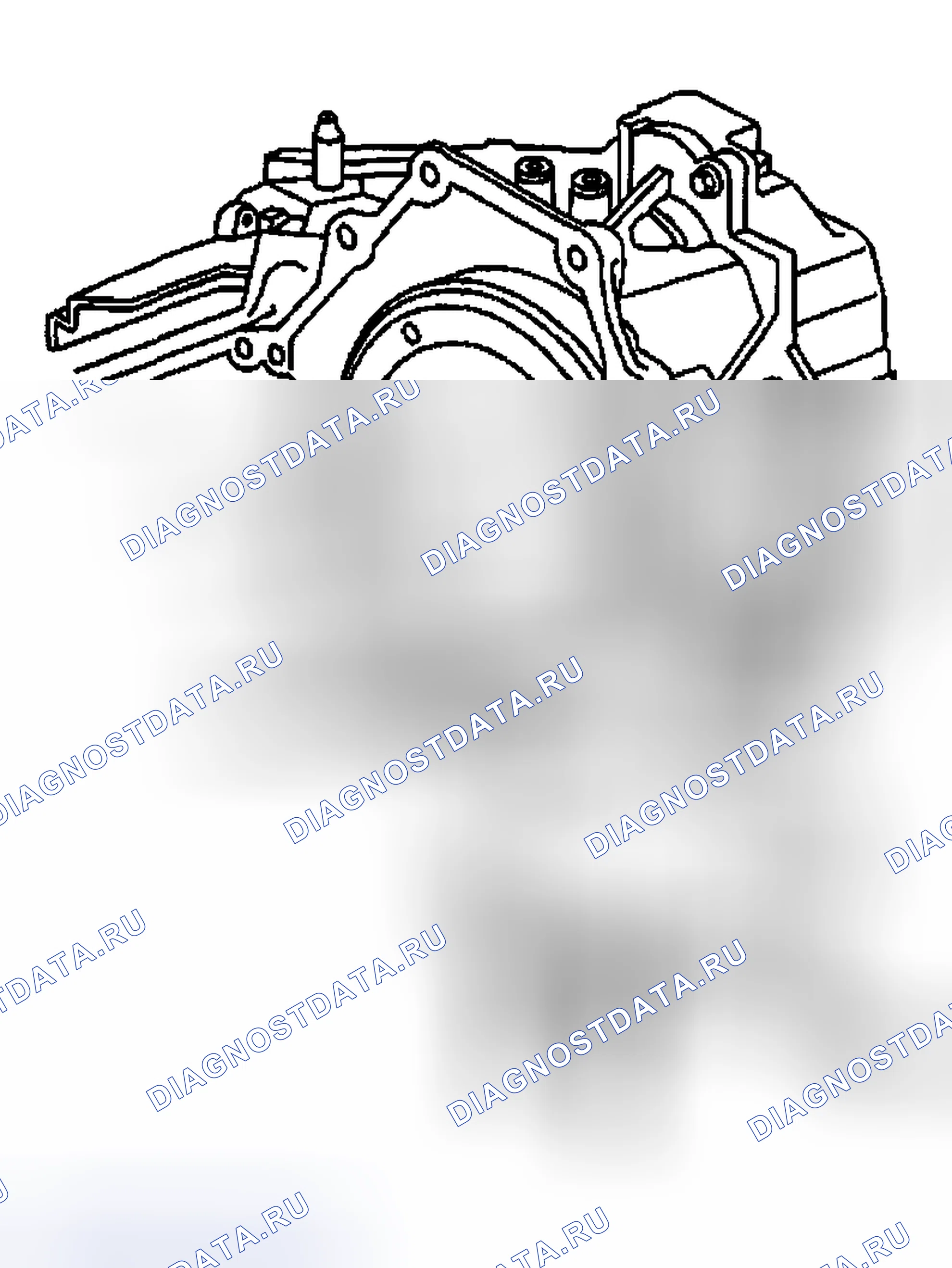 Рис. 441: Порядок демонтажа. Pontiac Montana I