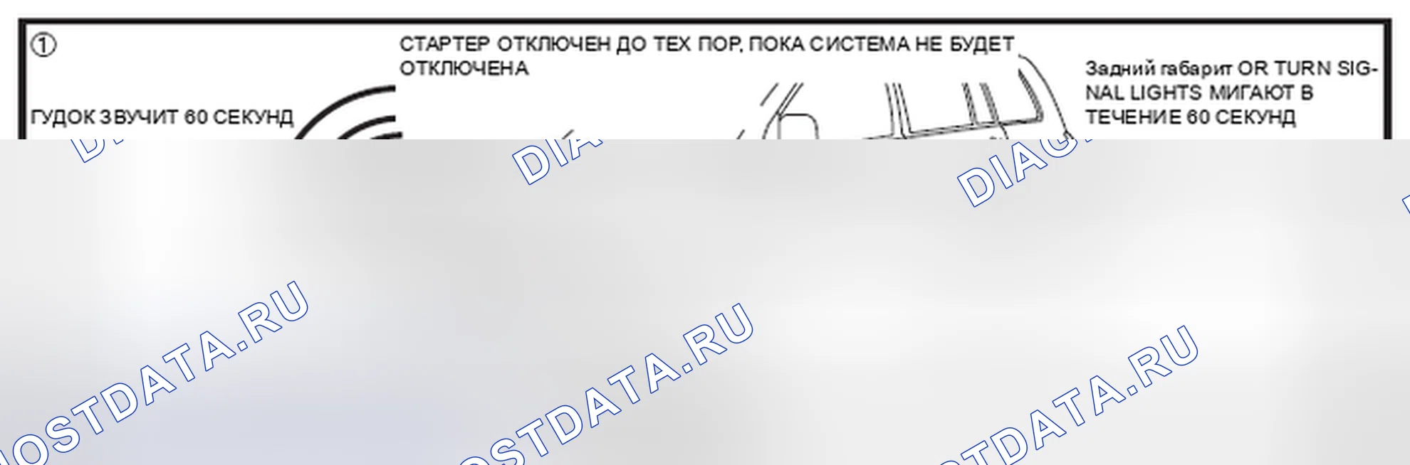 Рис. 171: Обычная тревога (1). Toyota RAV4 III