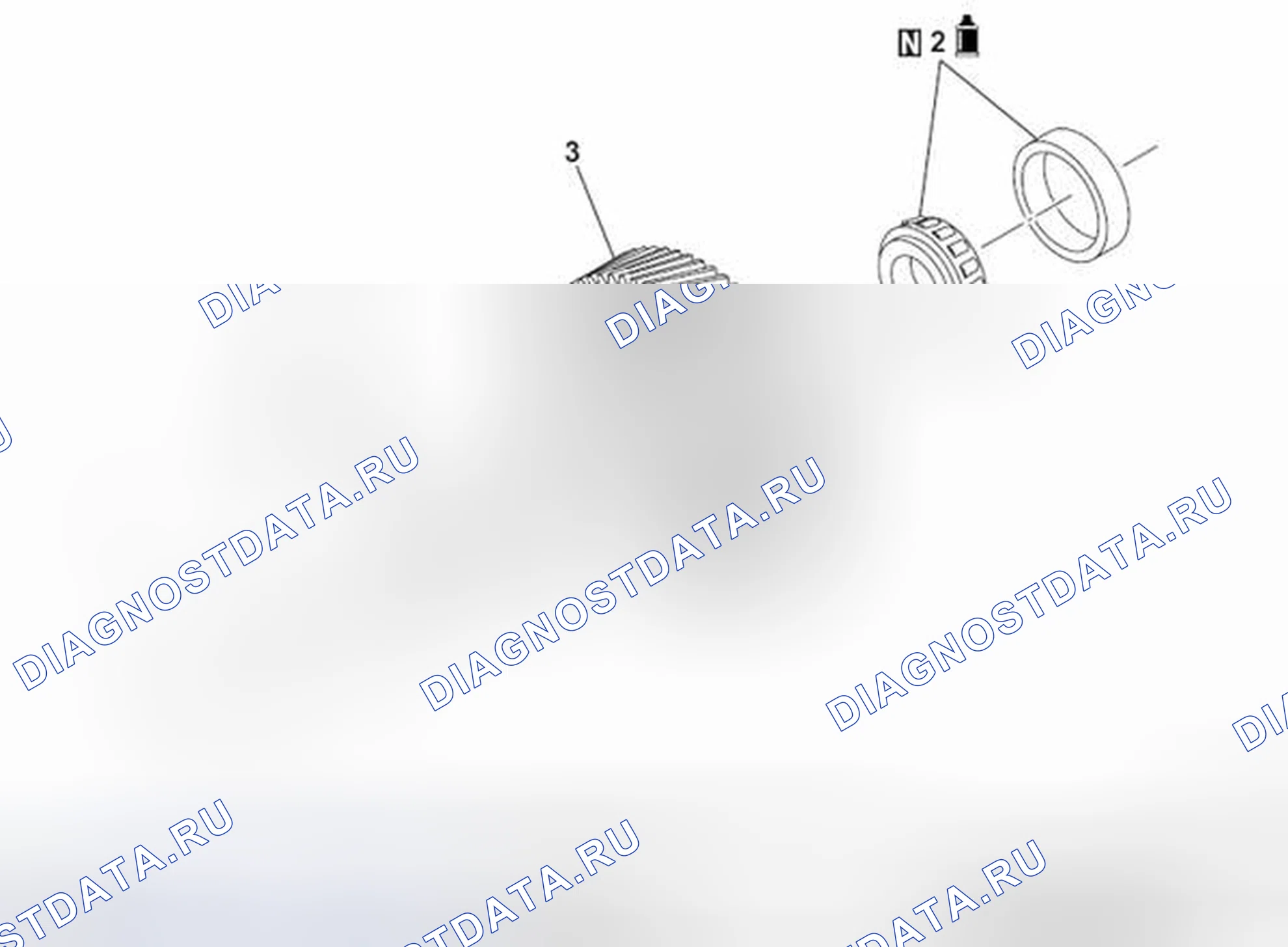 Рис. 148: РАЗБОРКА И СБОРКА. Mazda MX-5 NB