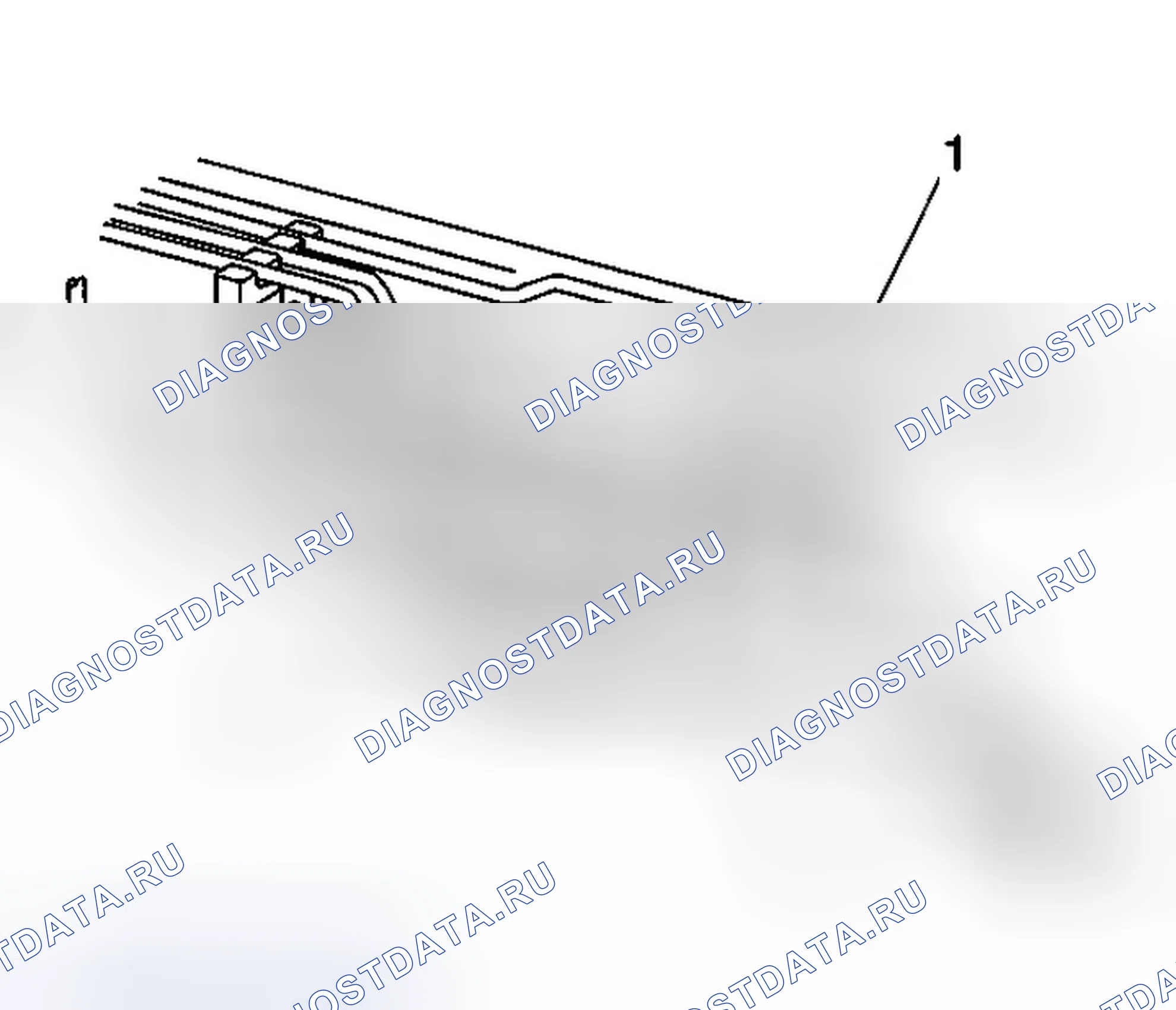 Рис. 24: Расположение топливного фильтра и топливопроводов. Chevrolet Venture I