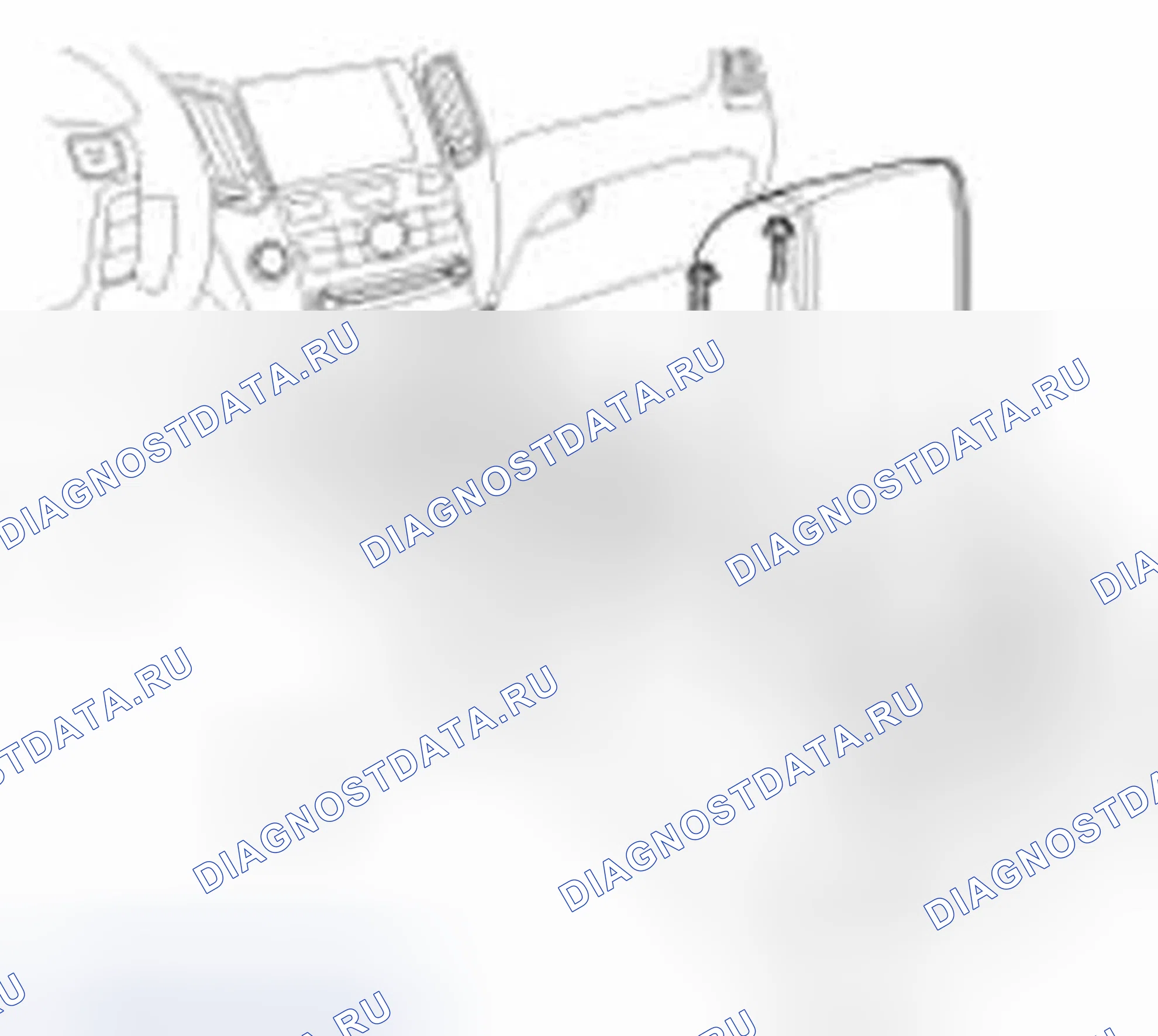 Рис. 48: Внутренняя антенна 2. Hyundai Equus II