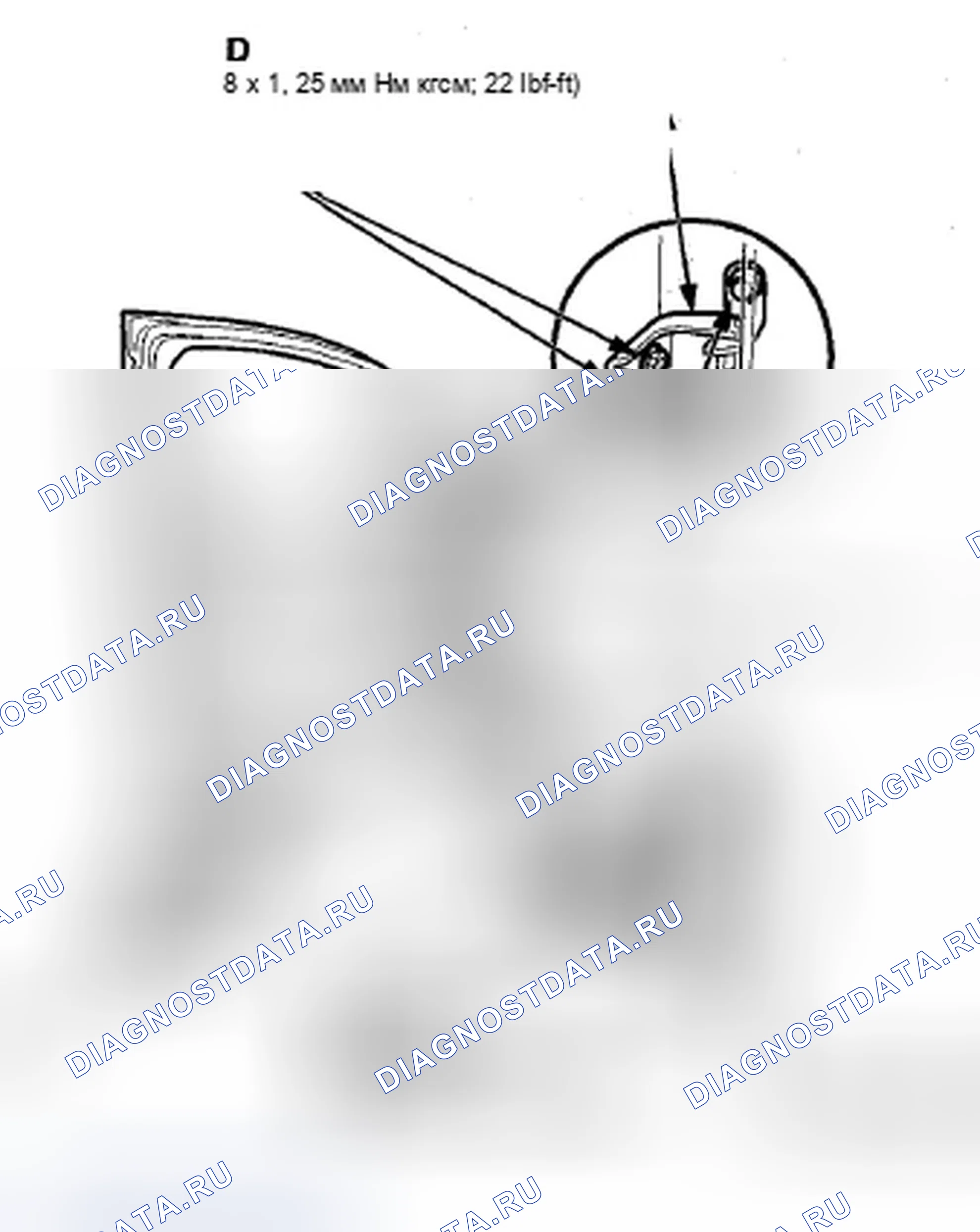 Рис. 58: Регулировка положения двери. Acura ZDX I
