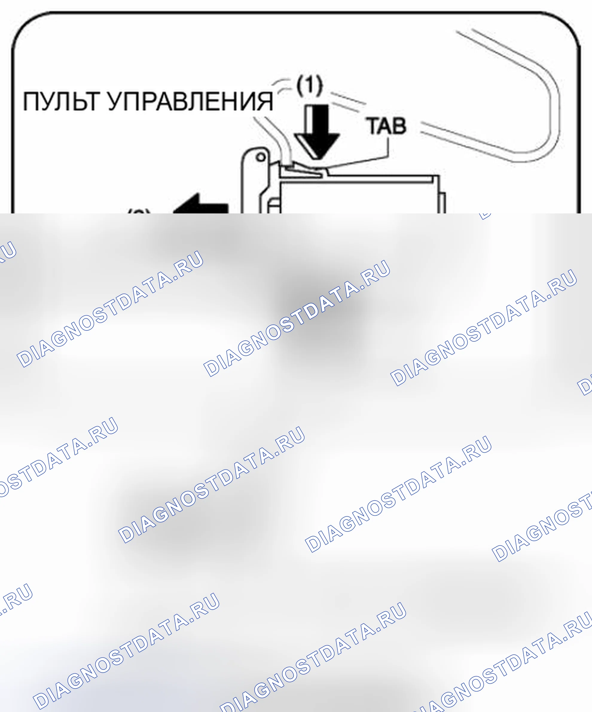 Рис. 54: ДЕМОНТАЖ / МОНТАЖ ВСПОМОГАТЕЛЬНОГО РАЗЪЕМА / ПОРТА USB. Honda Civic IX рестайлинг