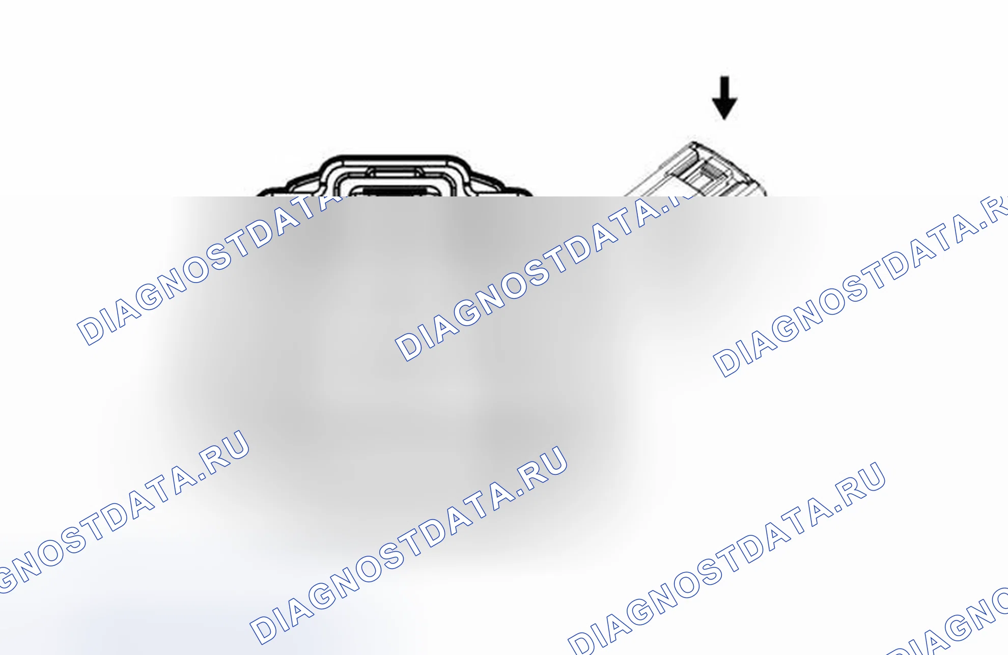 Рис. 239: Датчик детонации B68. Chevrolet Spark M300