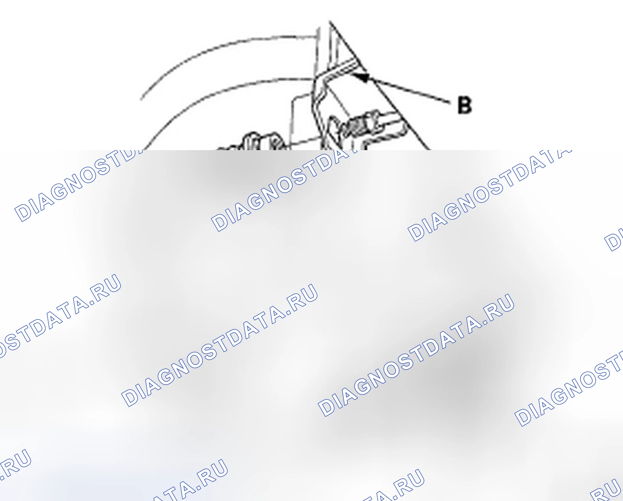 Рис. 55: Установка - задняя часть. Honda Fit I
