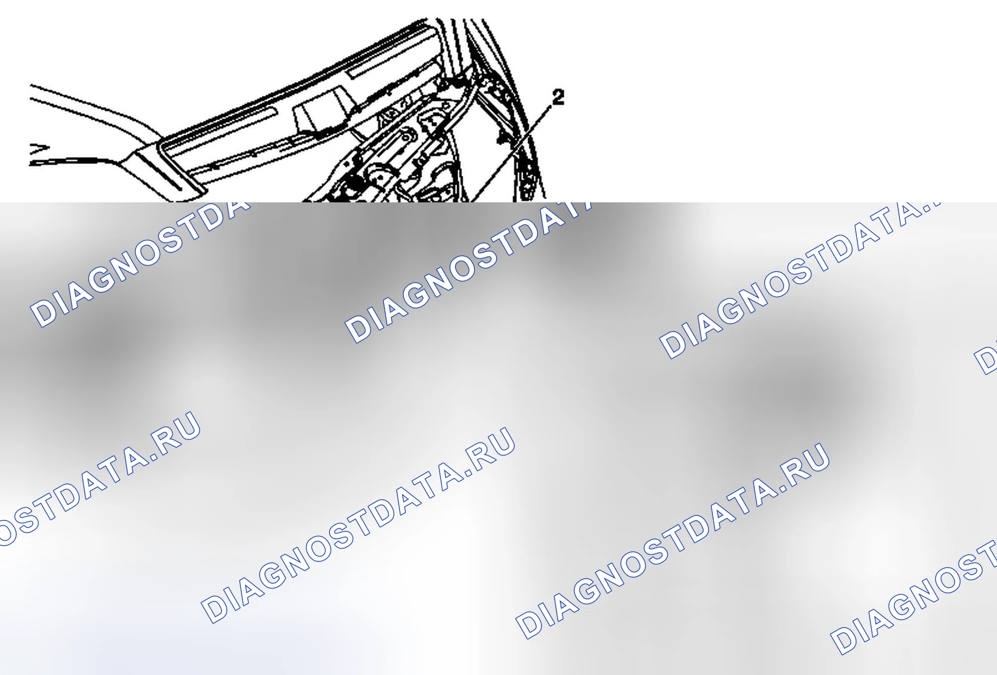Рис. 2: Замена звукового сигнала. Chevrolet Captiva I рестайлинг