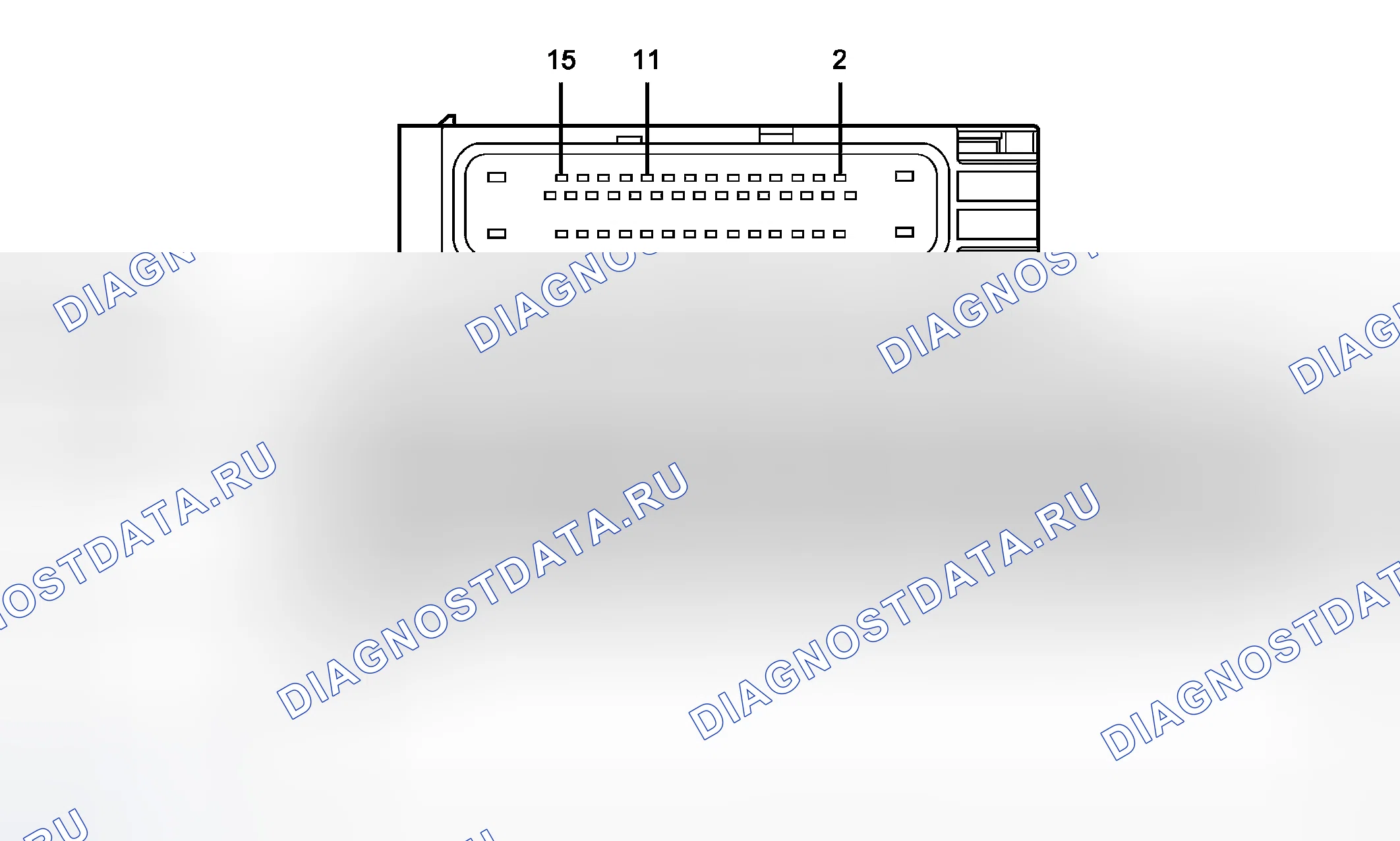 Рис. 8: Ссылка на схему соединителя. Hyundai Matrix I