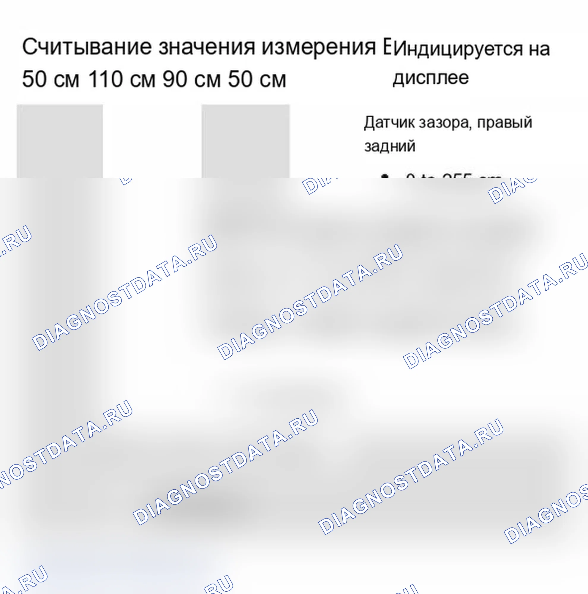 Рис. 261: Блок измеряемых величин 001. Audi S6 C5