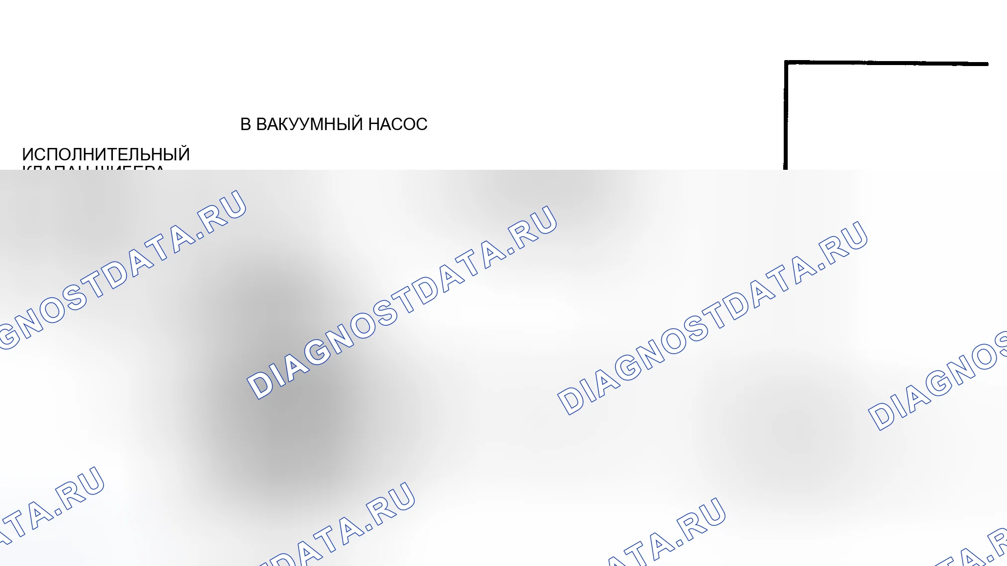 Рис. 682: Схема расшифровка кода ошибки 78 (серия " P ") Неисправность электромагнита перепускного клапана. Chevrolet Sportvan G30 