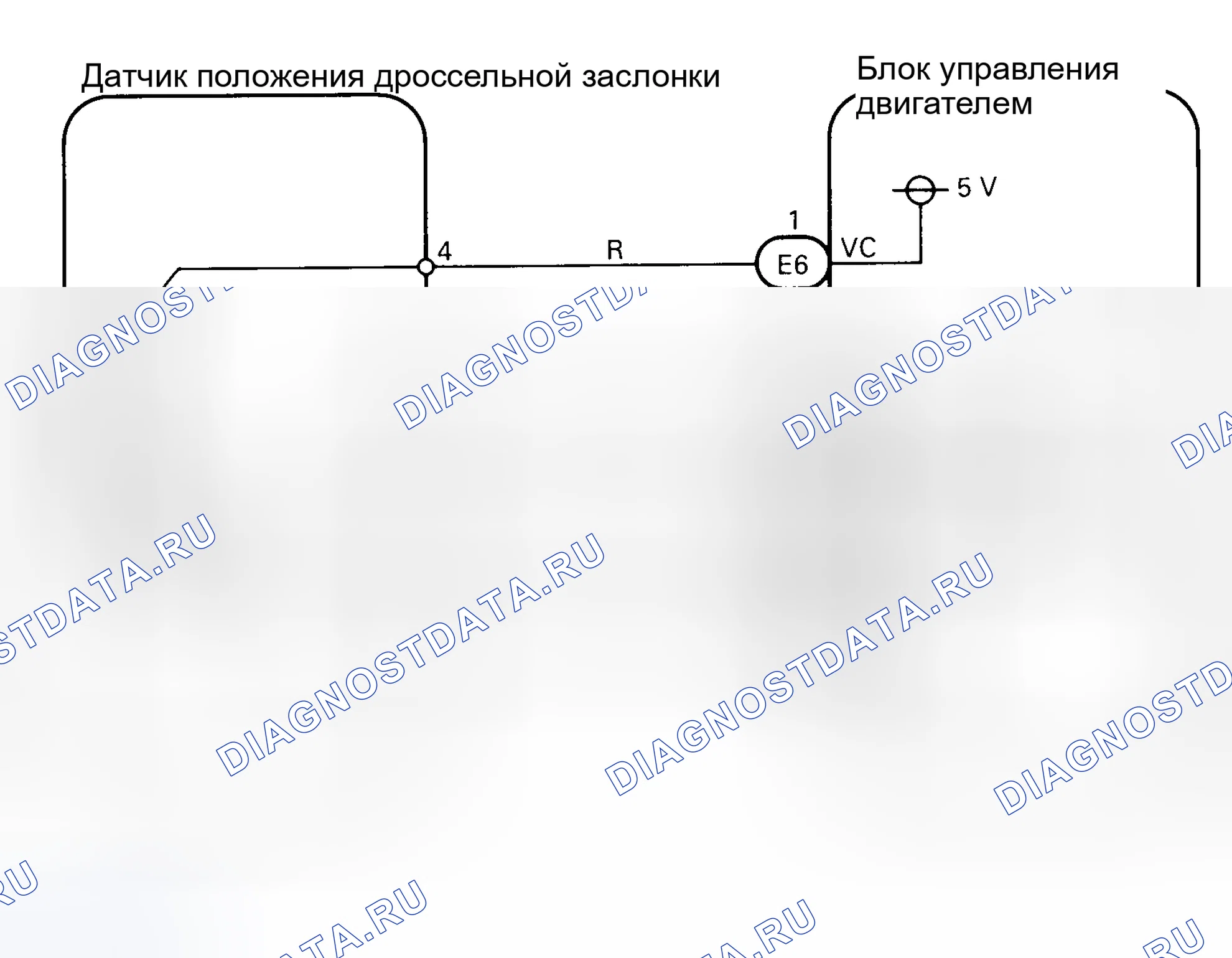 Рис. 158: расшифровка кода ошибки 41 - Сигнал датчика положения дроссельной заслонки. Toyota Celica T200