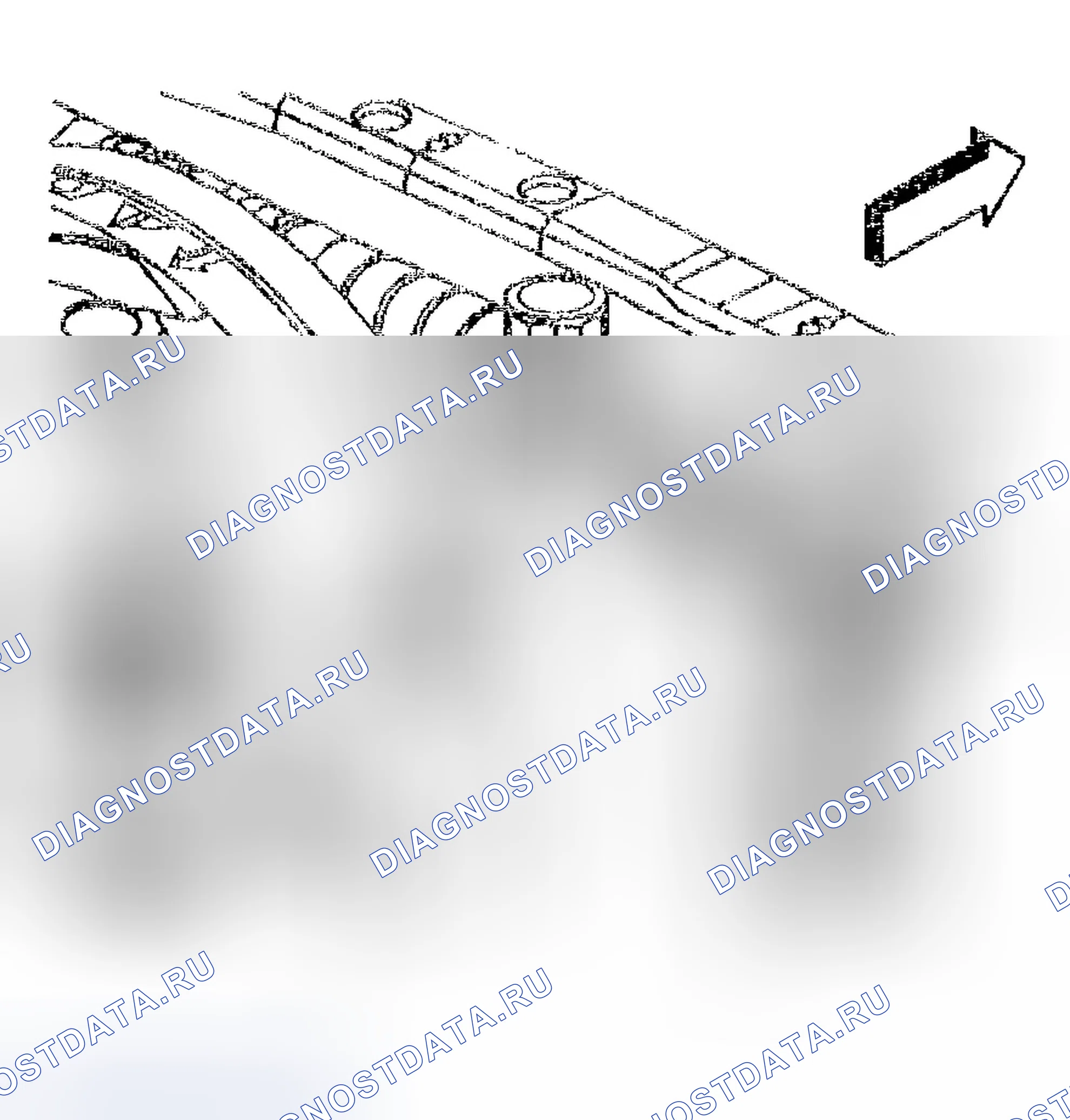 Рис. 54: Порядок демонтажа. Chevrolet TrailBlazer I