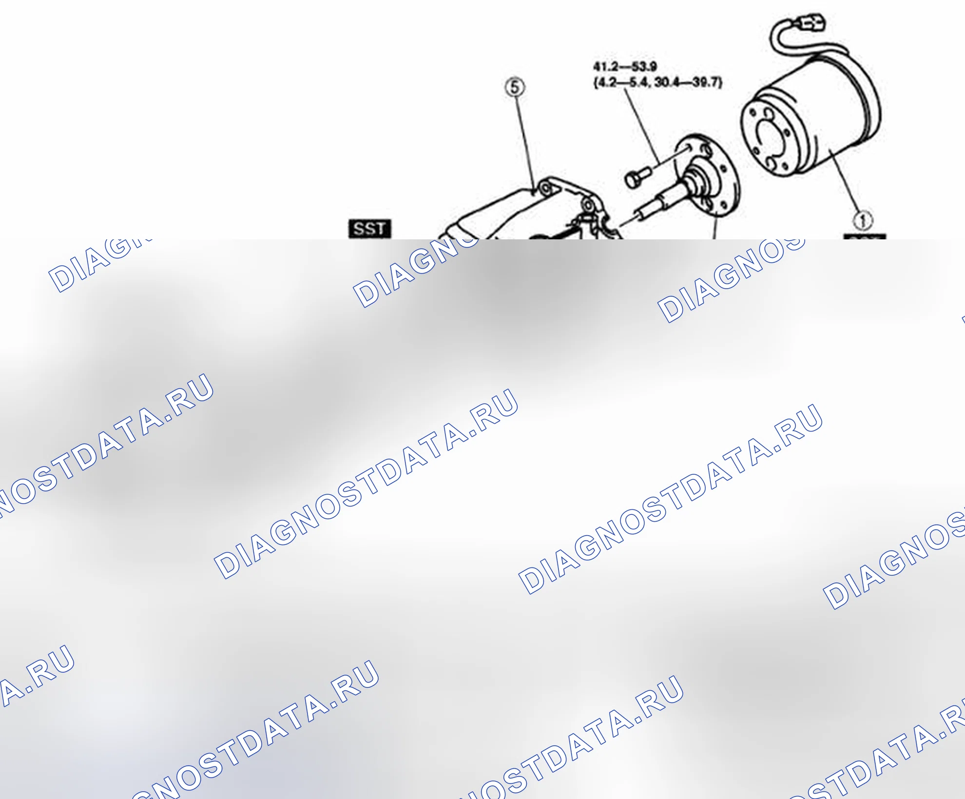 Рис. 63: УЗЕЛ КОМПОНЕНТА МУФТЫ. Mazda CX-7 I