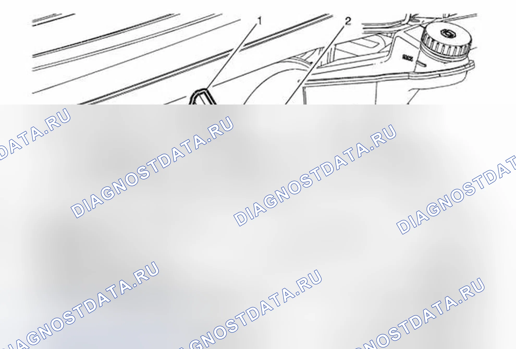 Рис. 24: Замена входного шланга нагревателя (LUV). Chevrolet Sonic I