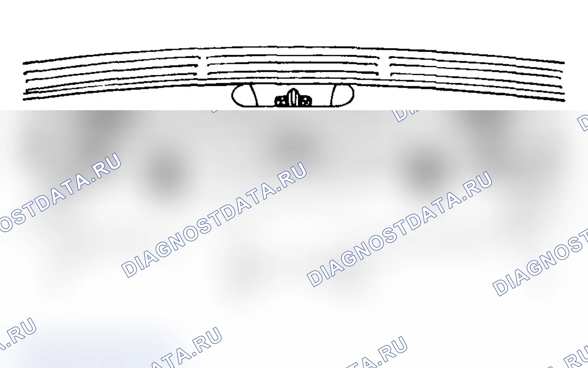 Рис. 28: ЗАДНЯЯ ПОПЕРЕЧНАЯ облицовка. Hyundai Santa Fe I