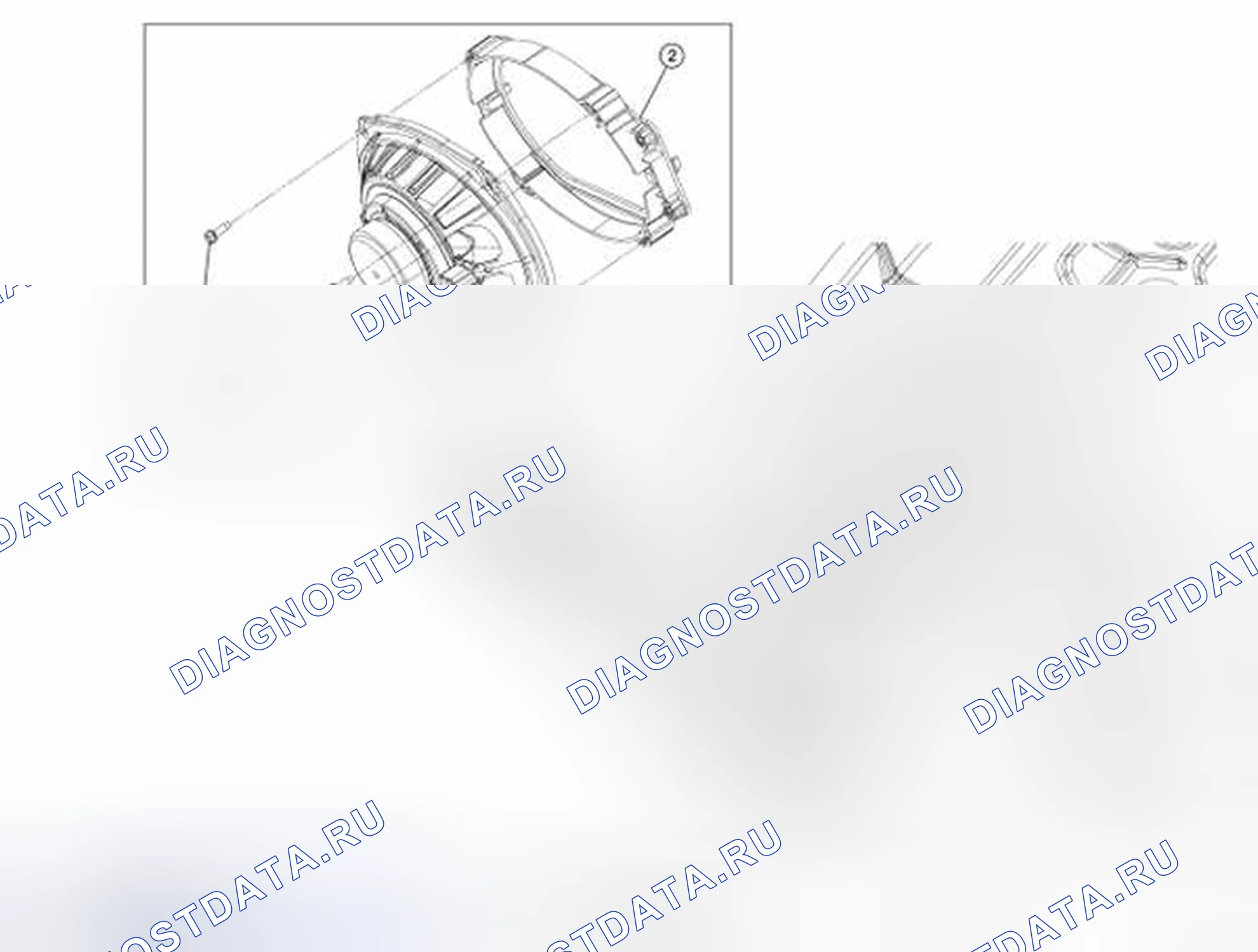 Рис. 127: Идентификация компонентов низкочастотного фильтра. Nissan Altima L32