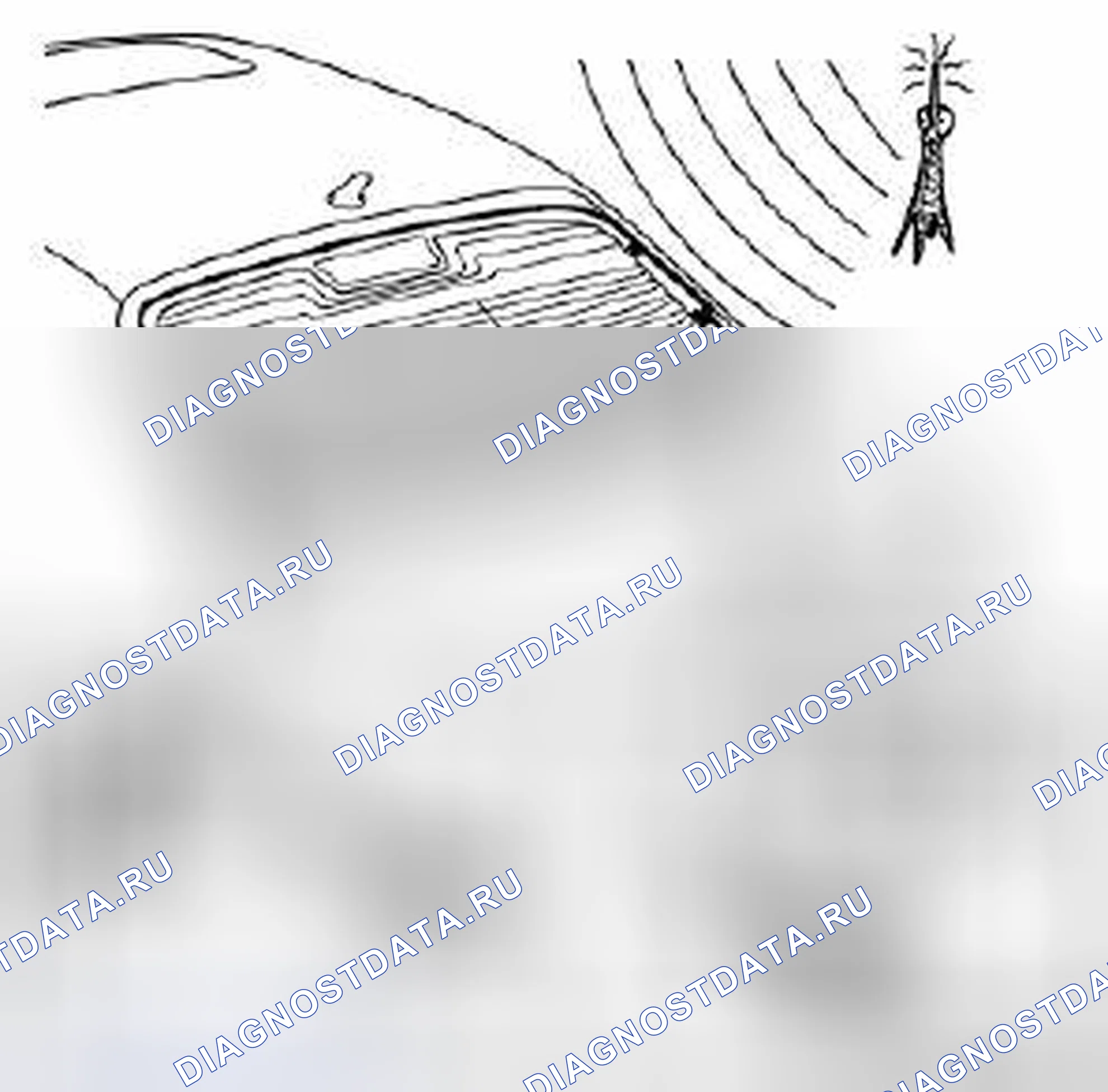 Рис. 84: Антенная система, радио AM / FM (4d). Kia Picanto III