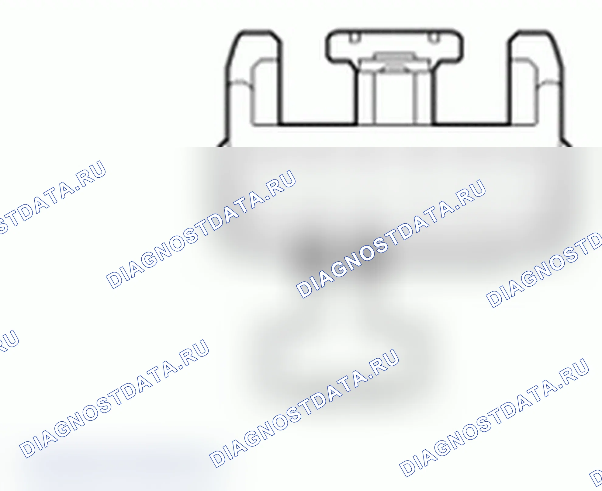Рис. 24: диагностический тест F: ФУНКЦИЯ FLASH-TO-PASS НЕ РАБОТАЕТ. Ford Econoline E250 